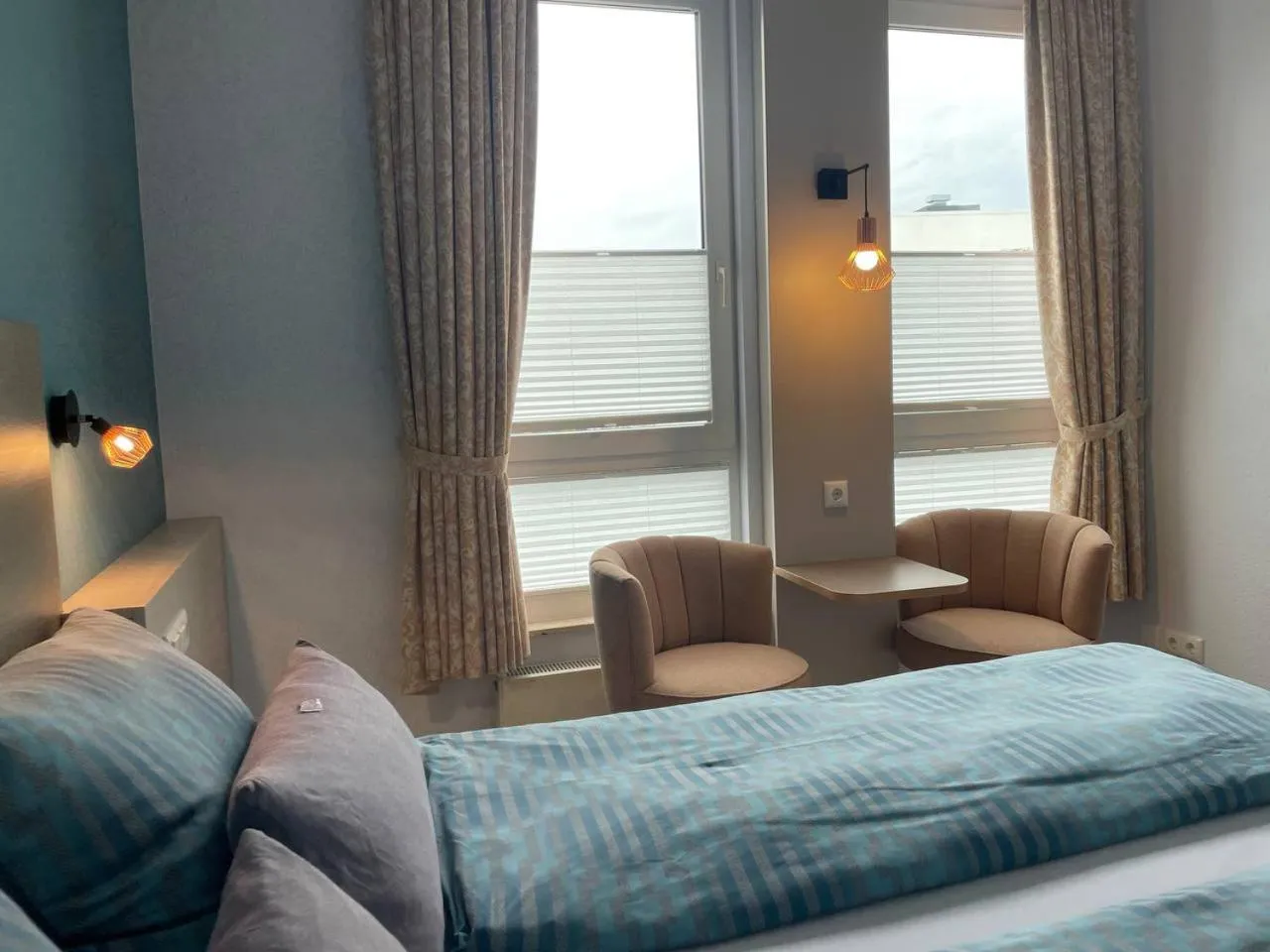 Bed in Hotel Deichvoigt