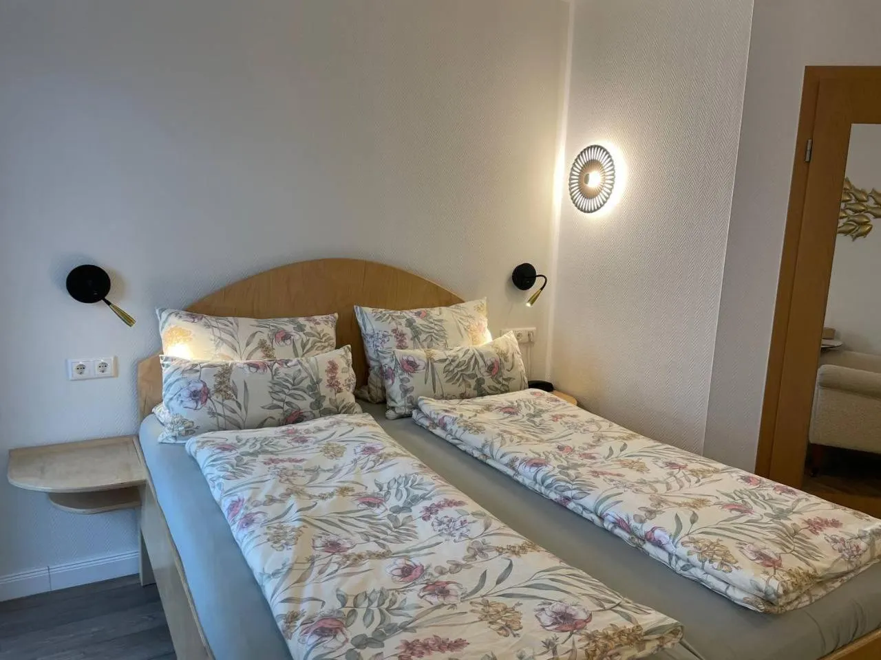 Bed in Hotel Deichvoigt