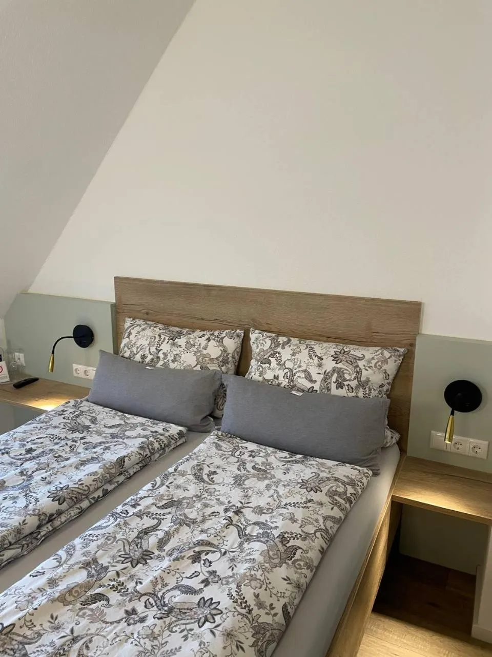 Bed in Hotel Deichvoigt