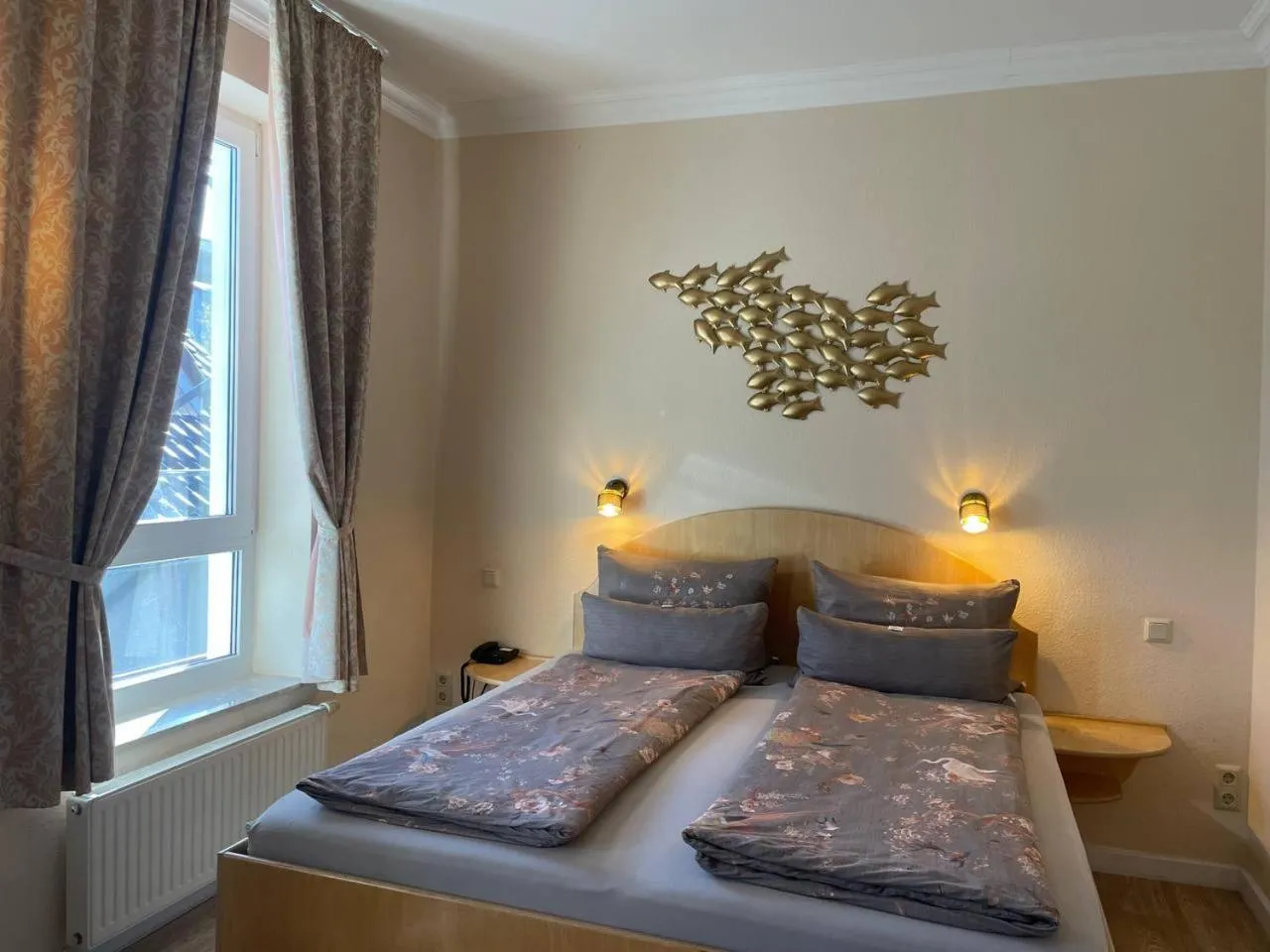 Bed in Hotel Deichvoigt