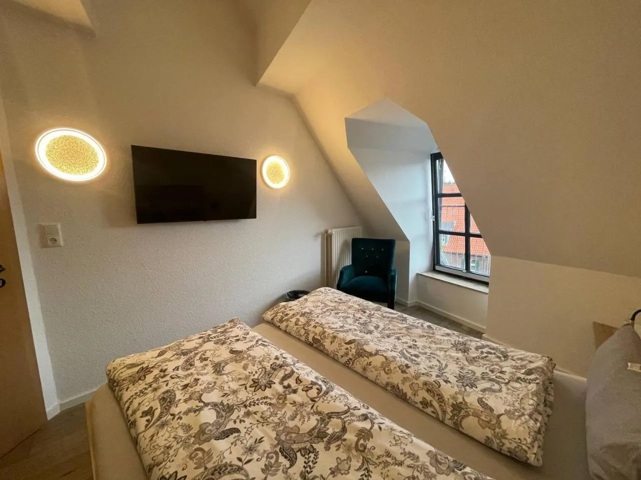 Bed in Hotel Deichvoigt