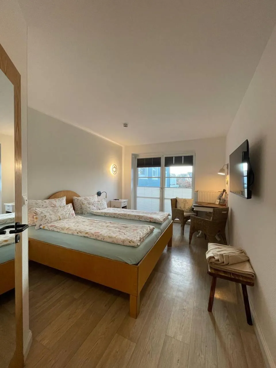 Bed in Hotel Deichvoigt