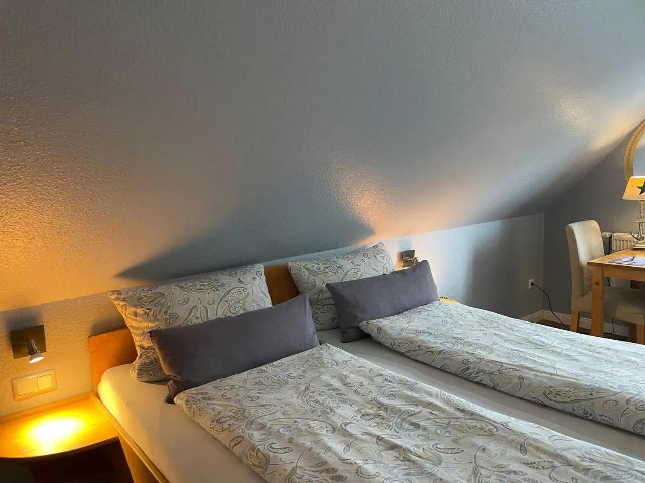 Bed in Hotel Deichvoigt