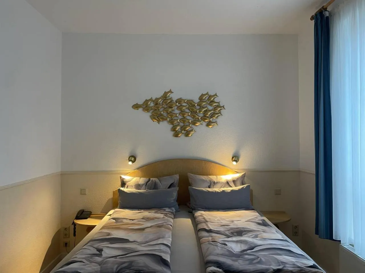 Bed in Hotel Deichvoigt