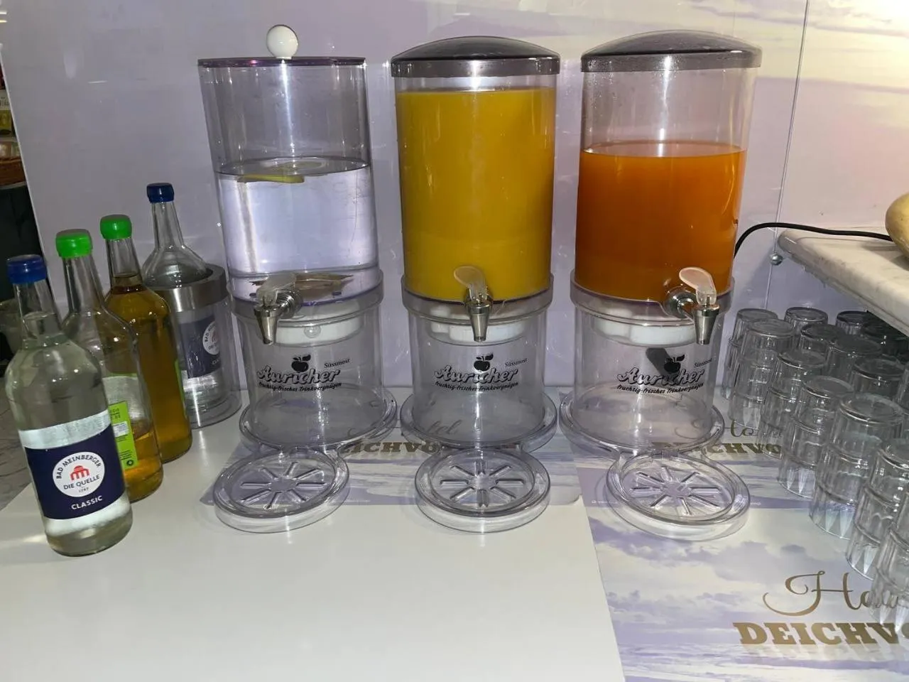 Food and drinks in Hotel Deichvoigt