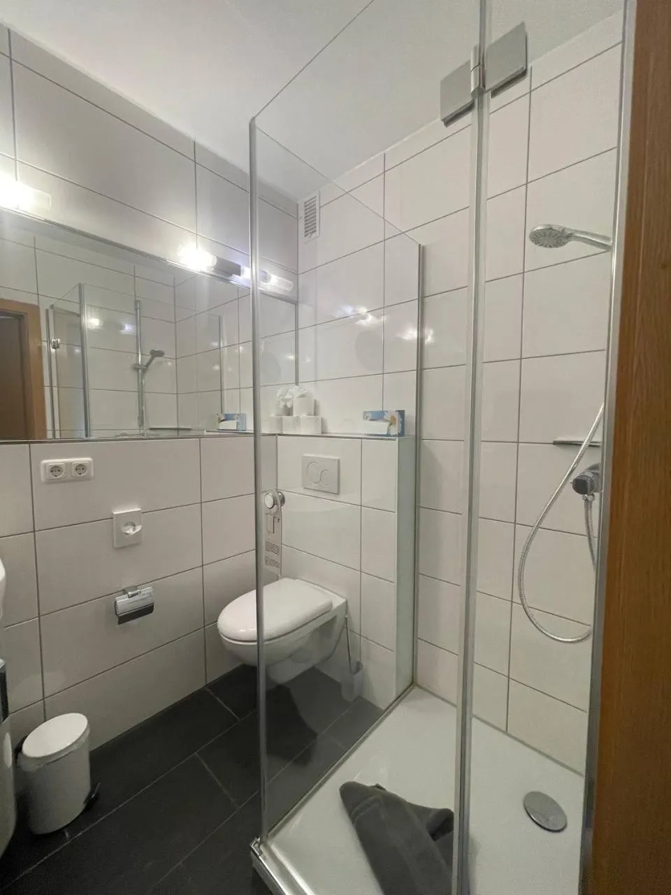 Shower in Hotel Deichvoigt