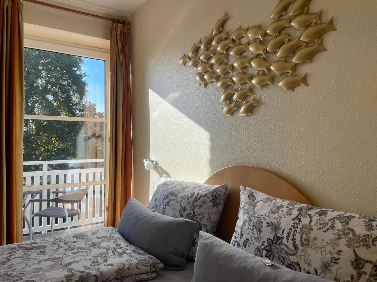 Bed in Hotel Deichvoigt