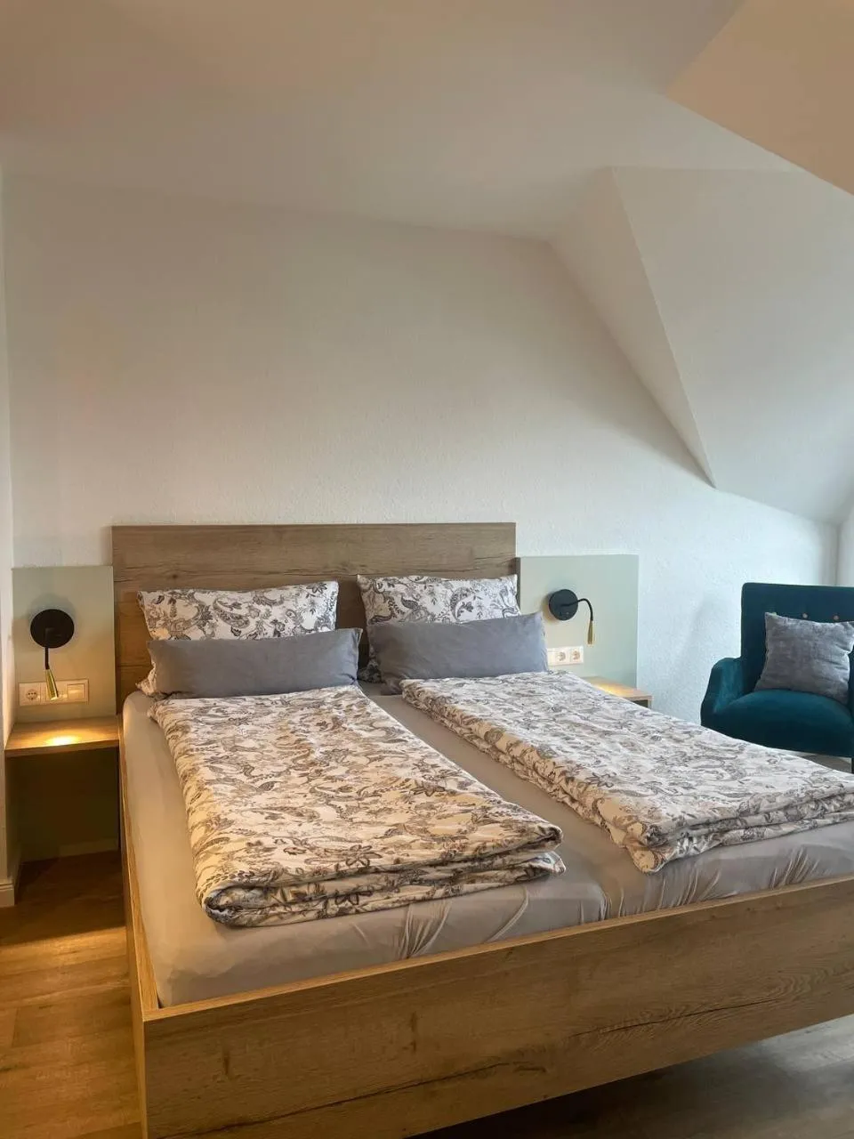 Bed in Hotel Deichvoigt