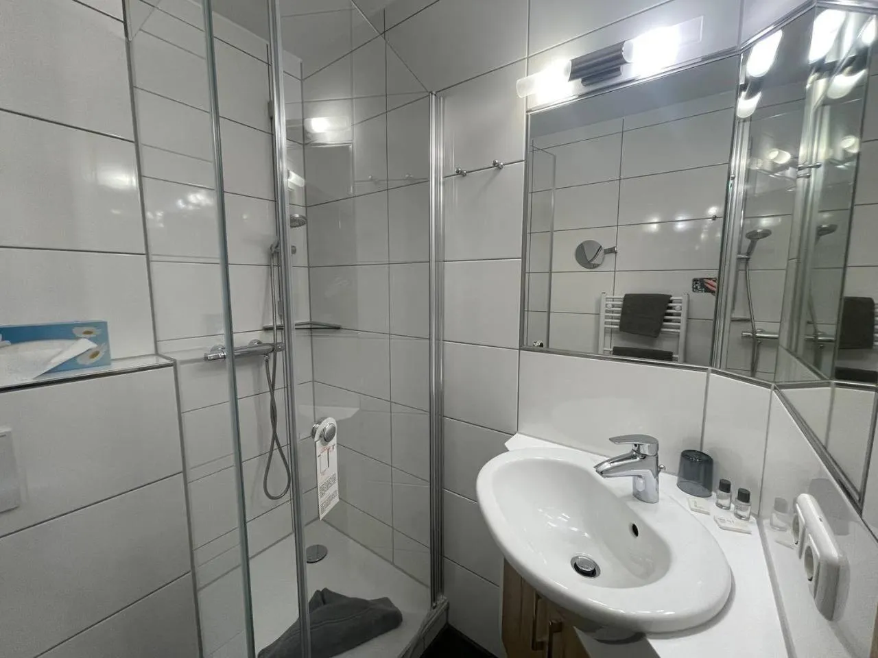 Shower in Hotel Deichvoigt