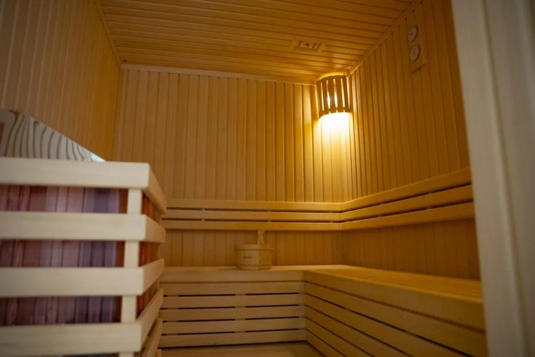 Sauna in Manazel Aldiafah serviced Apartments AlSulymaniyah