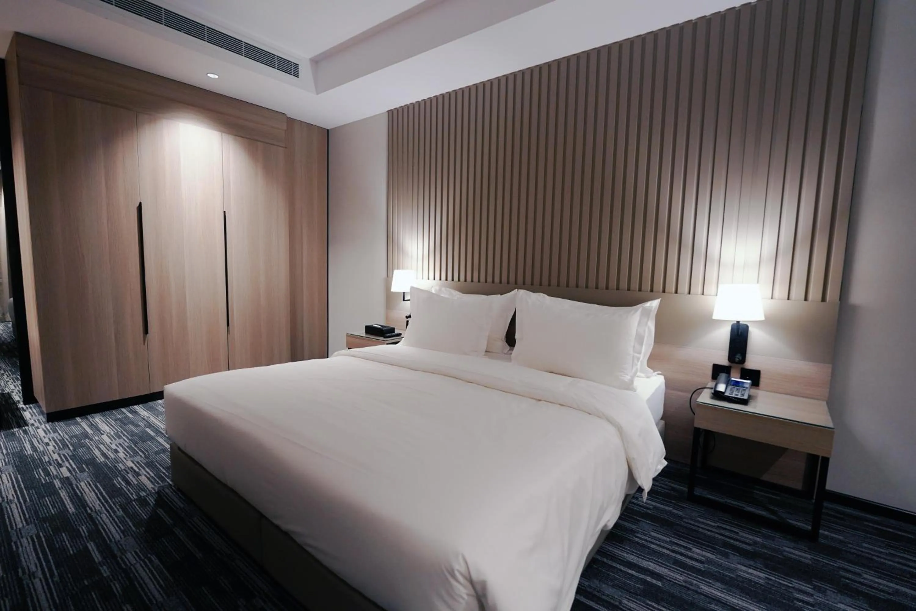 Bedroom, Bed in Manazel Aldiafah serviced Apartments AlSulymaniyah