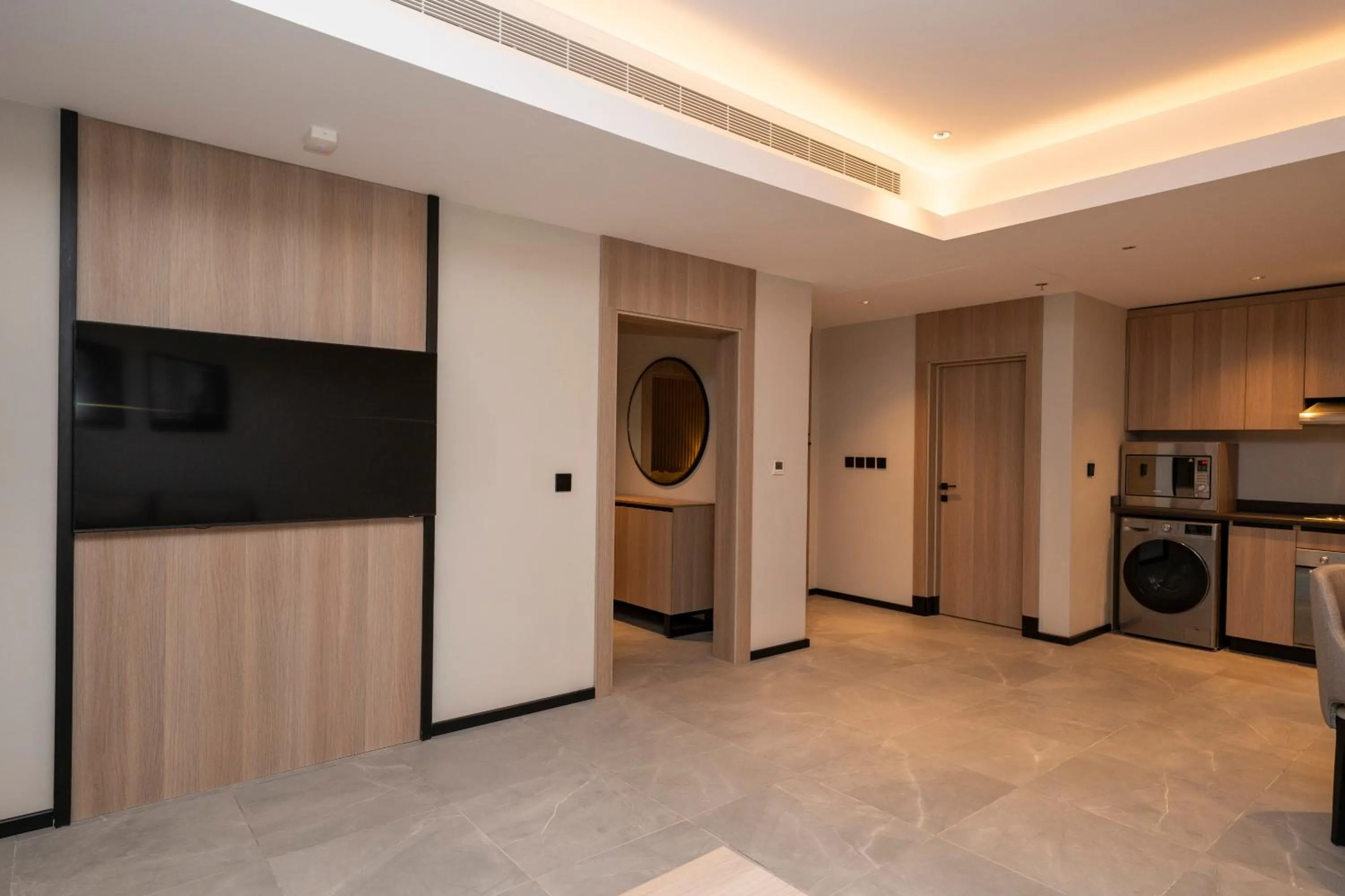 TV and multimedia in Manazel Aldiafah serviced Apartments AlSulymaniyah