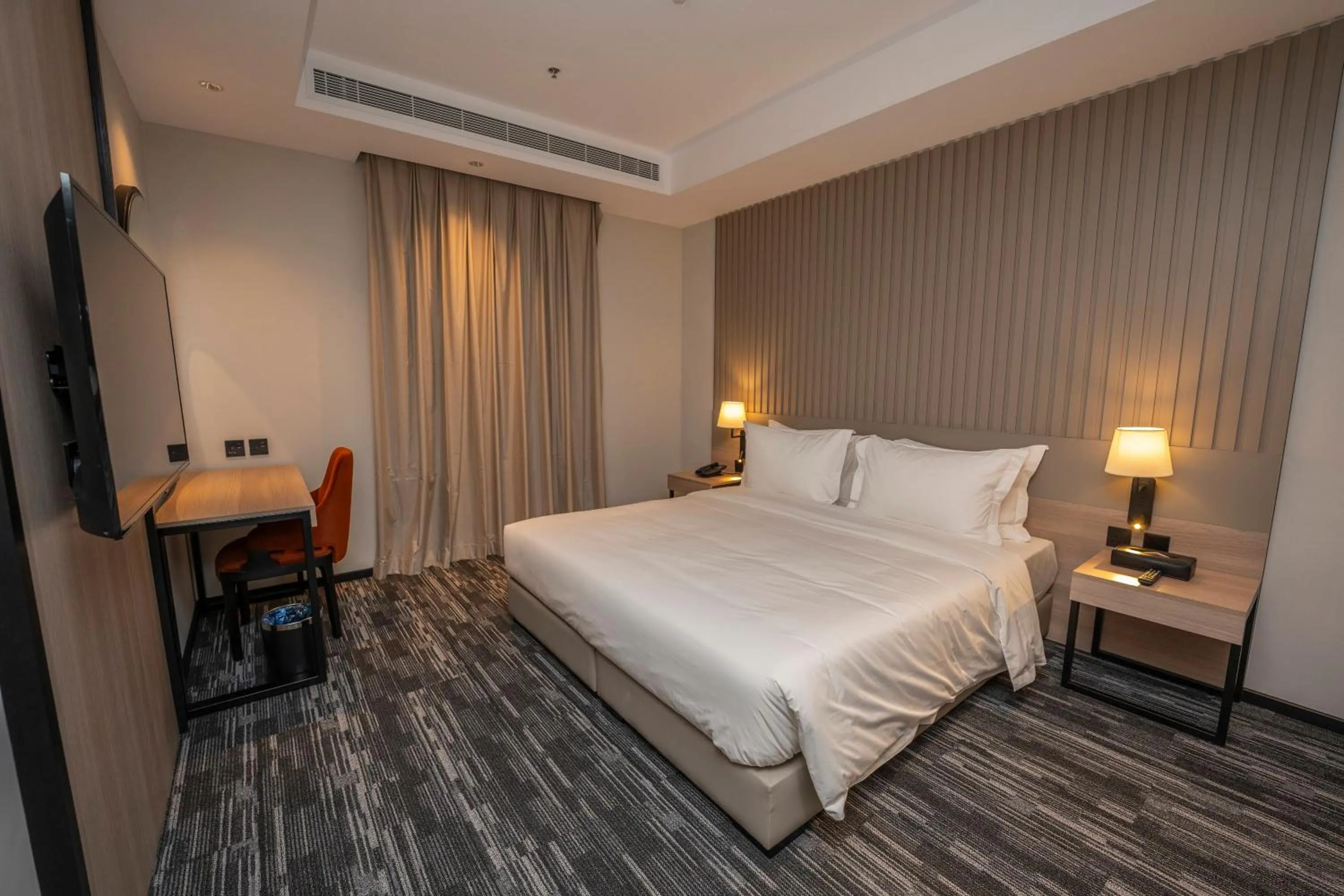 Bed in Manazel Aldiafah serviced Apartments AlSulymaniyah