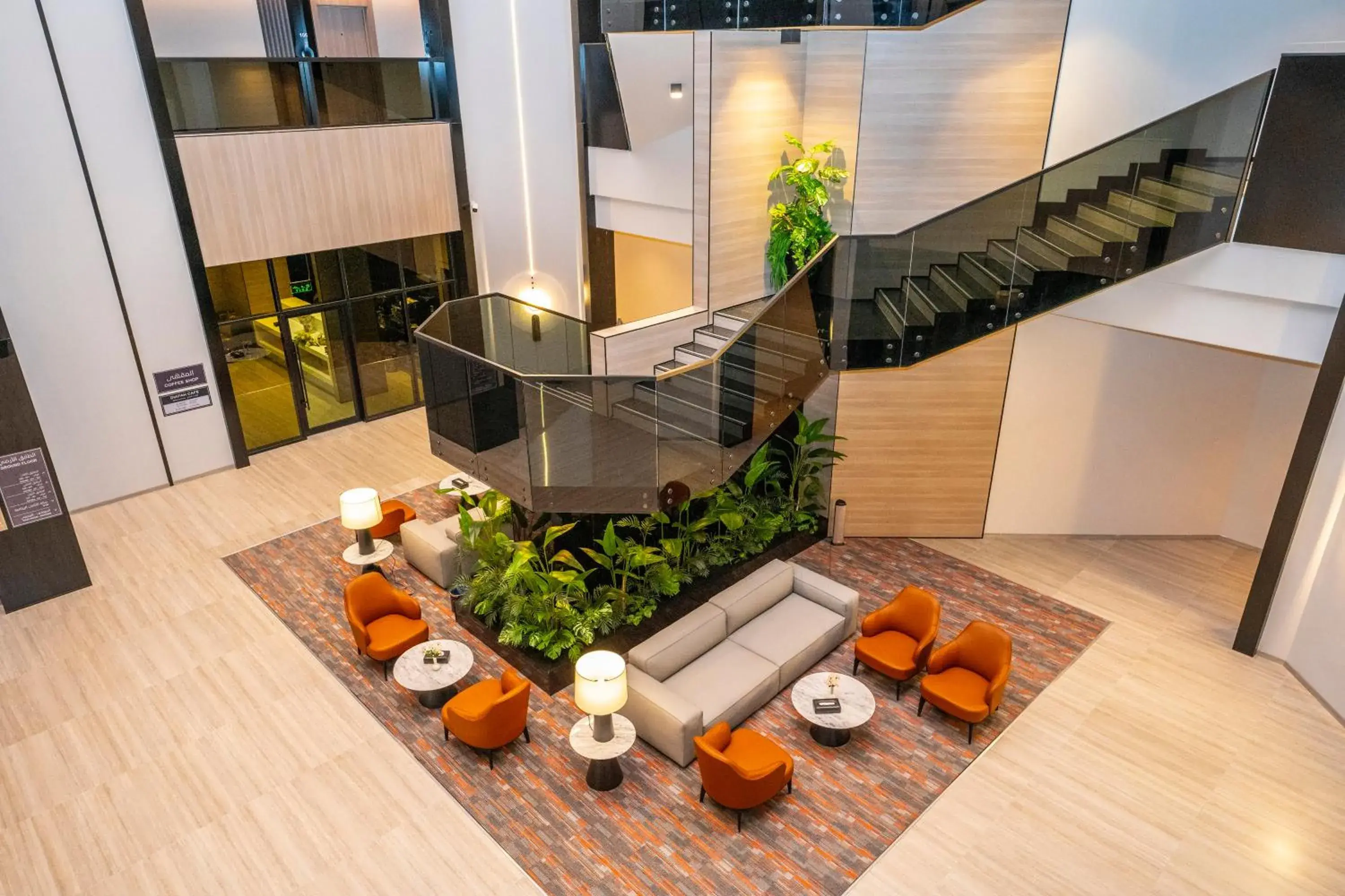 Lobby or reception in Manazel Aldiafah serviced Apartments AlSulymaniyah Lobby or reception in Manazel Aldiafah serviced Apartments AlSulymaniyah