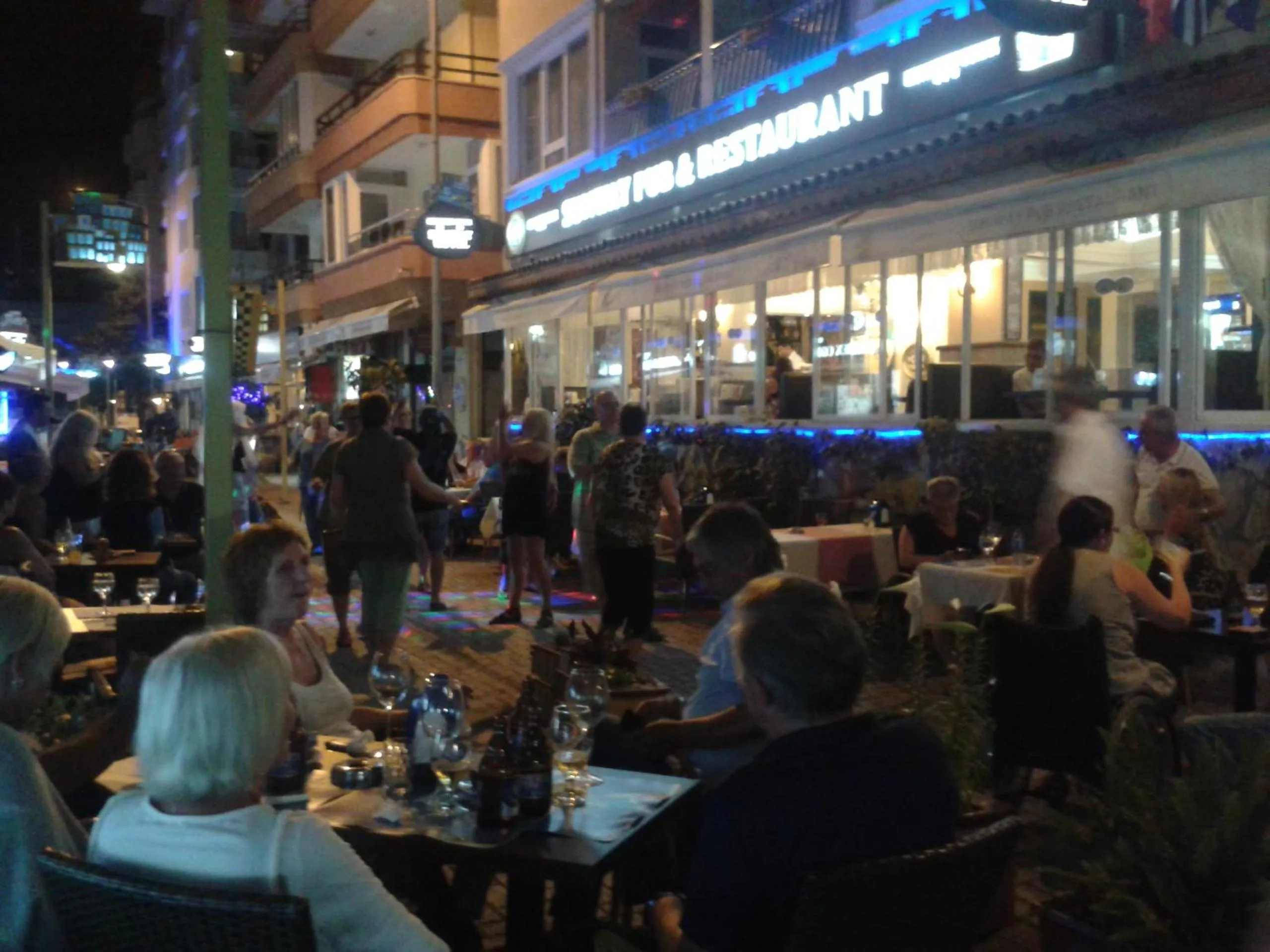 Evening entertainment in Sunway Hotel