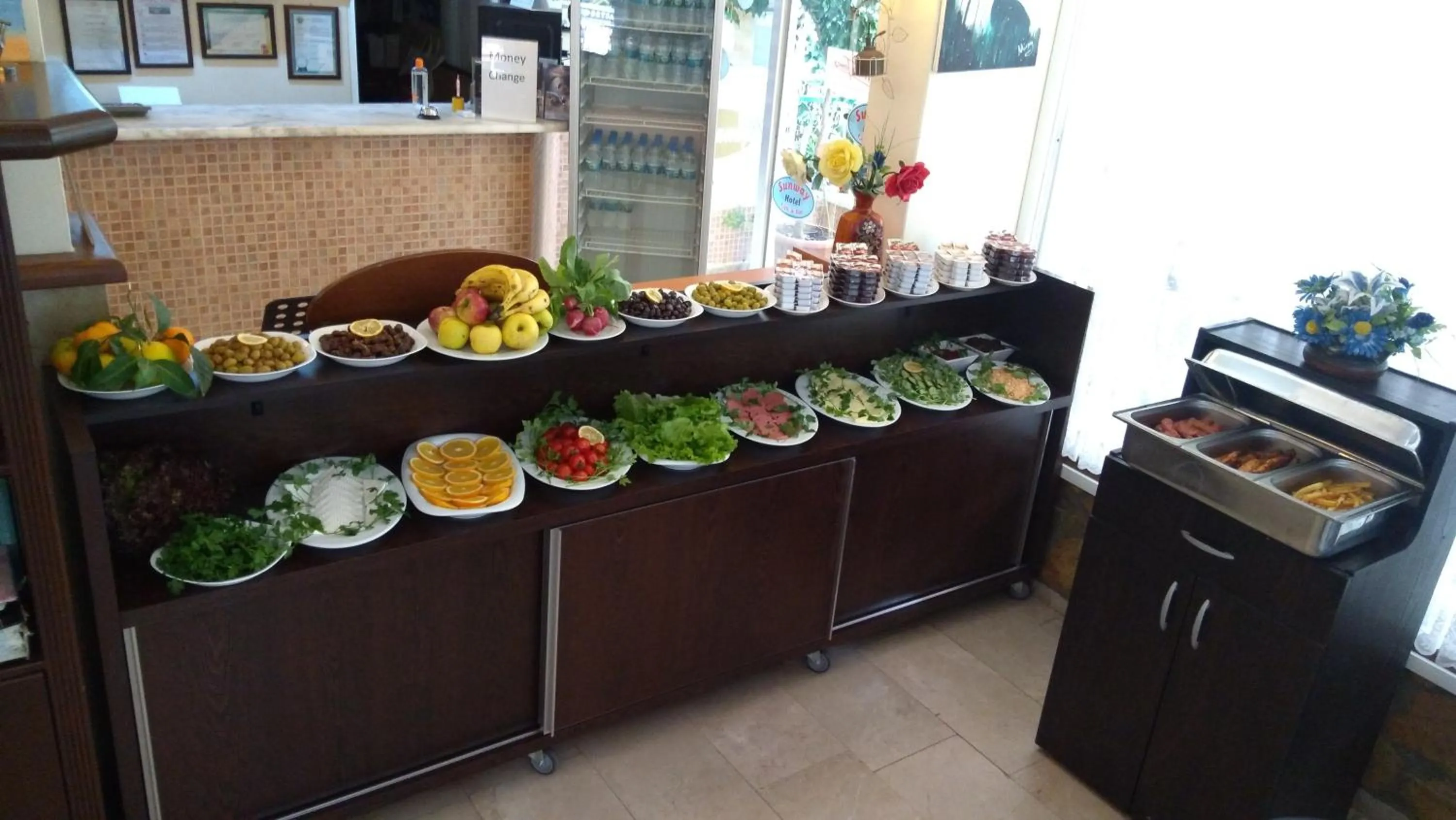 Buffet breakfast in Sunway Hotel