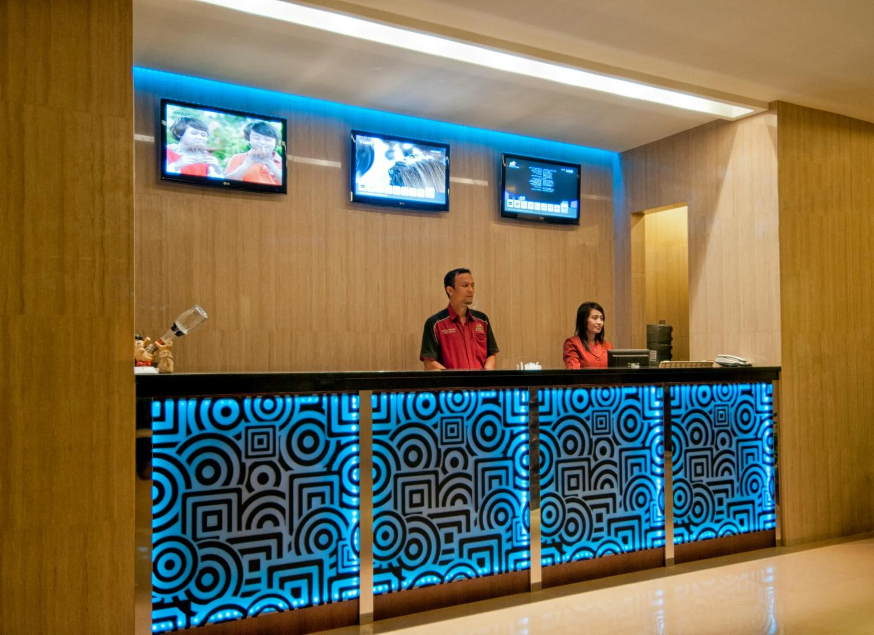 Lobby or reception in Grand Sakura Hotel