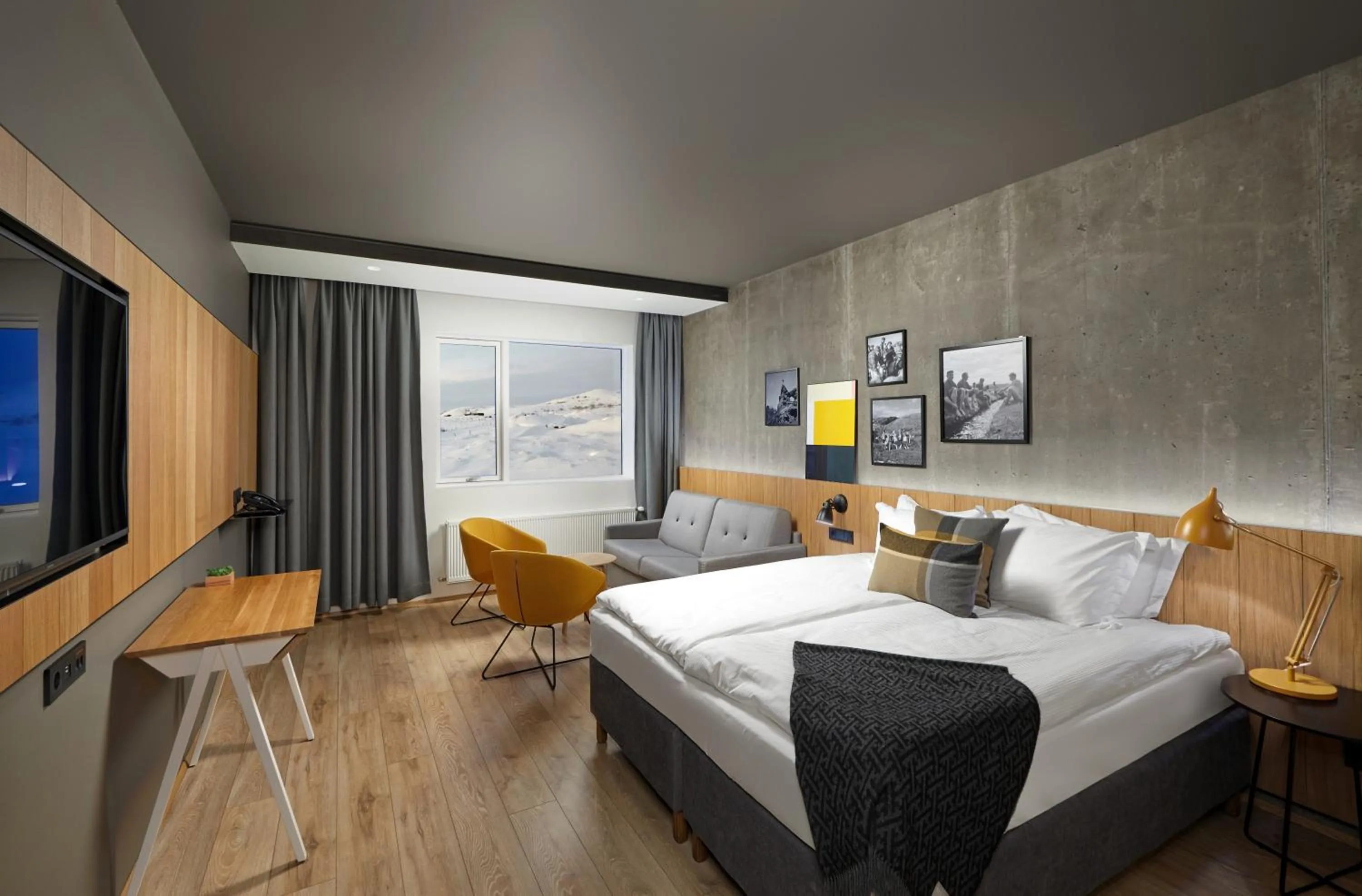 Photo of the whole room, Bed in Mývatn - Berjaya Iceland Hotels