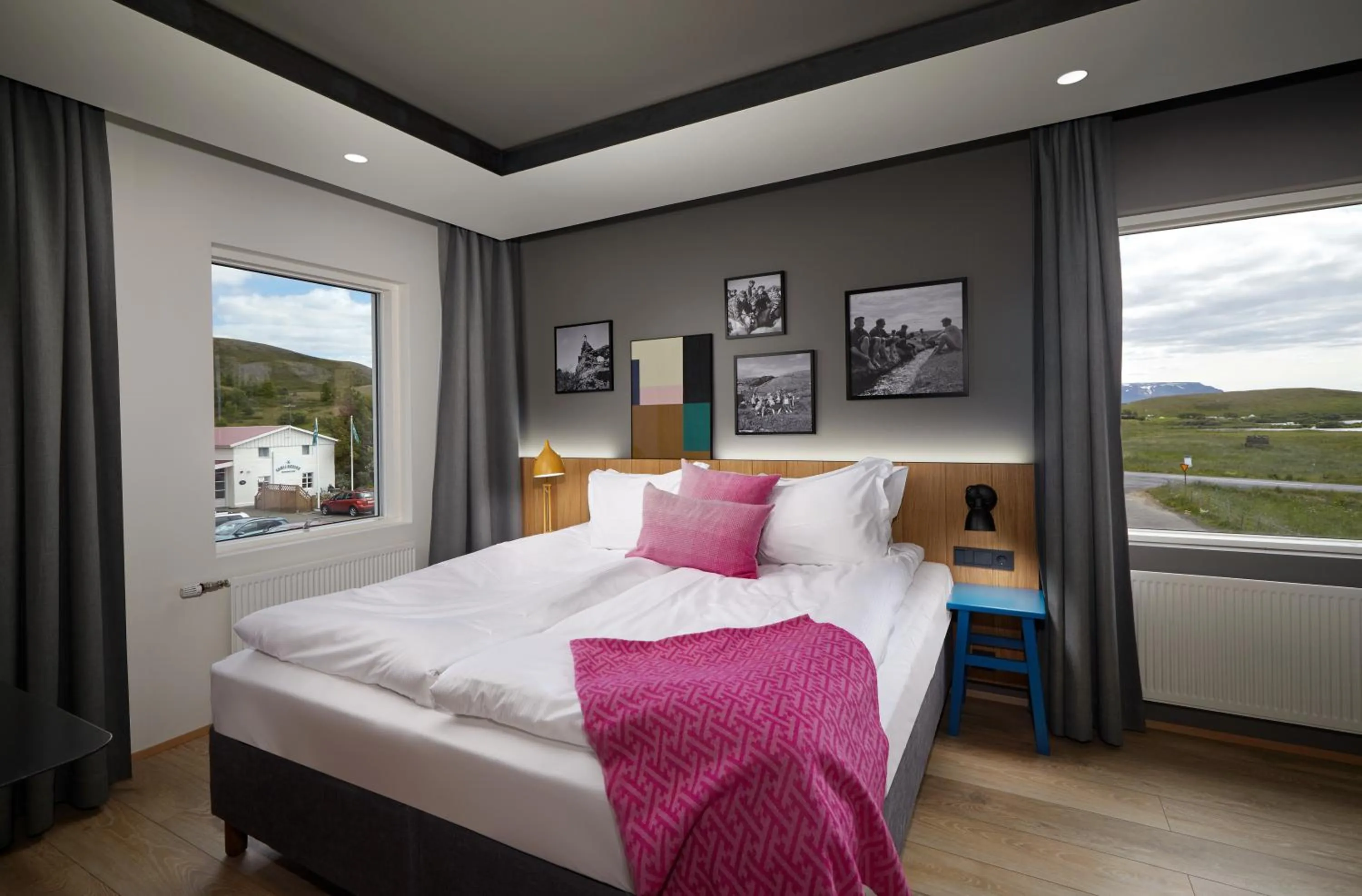 Bedroom, Bed in Mývatn - Berjaya Iceland Hotels