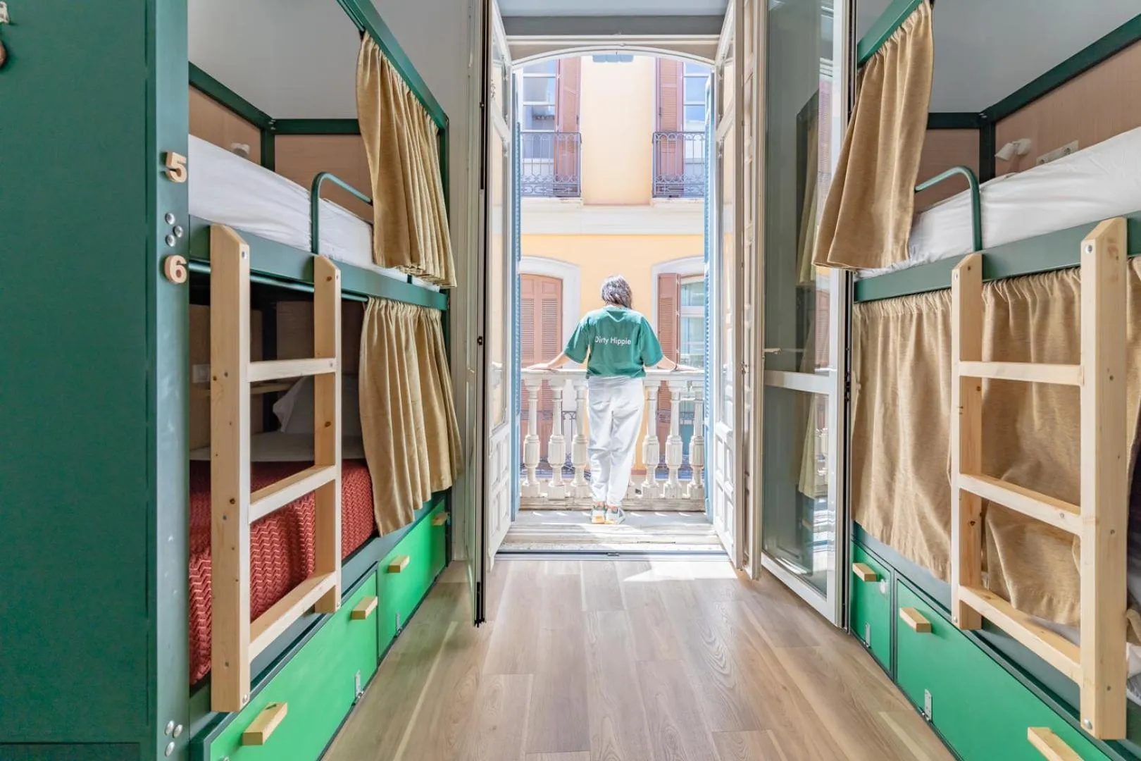 Bed in The Urban Jungle Hostel