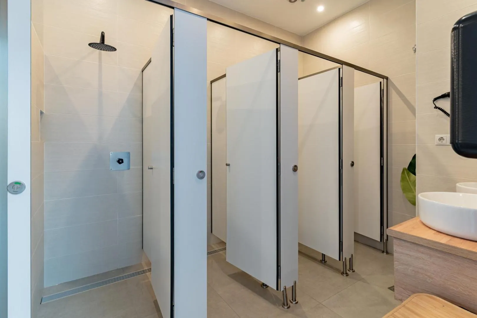 Shower in The Urban Jungle Hostel