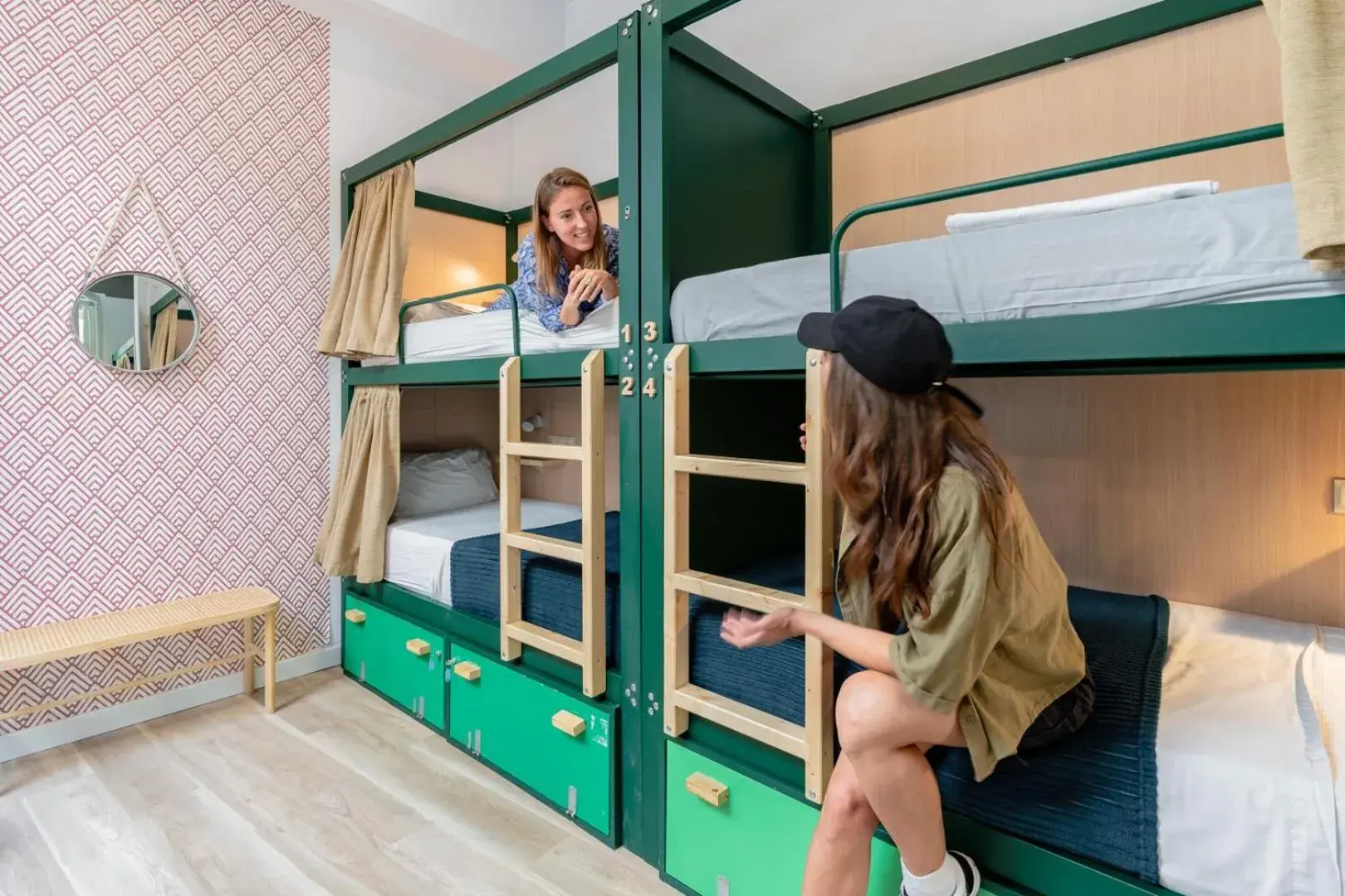 Bed in Deluxe 8-Bed Mixed Dormitory Room in The Urban Jungle Hostel Bed in Deluxe 8-Bed Mixed Dormitory Room in The Urban Jungle Hostel