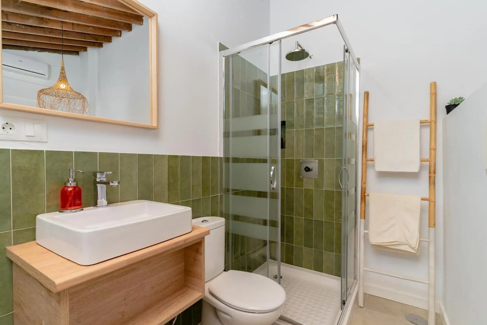 Shower in The Urban Jungle Hostel