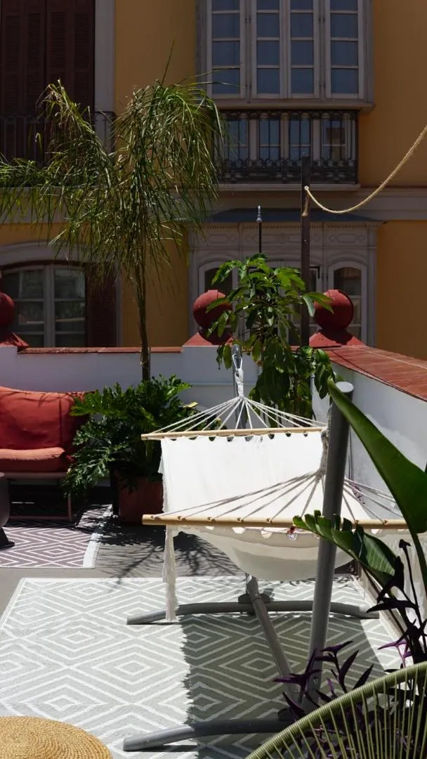 Balcony/Terrace in The Urban Jungle Hostel