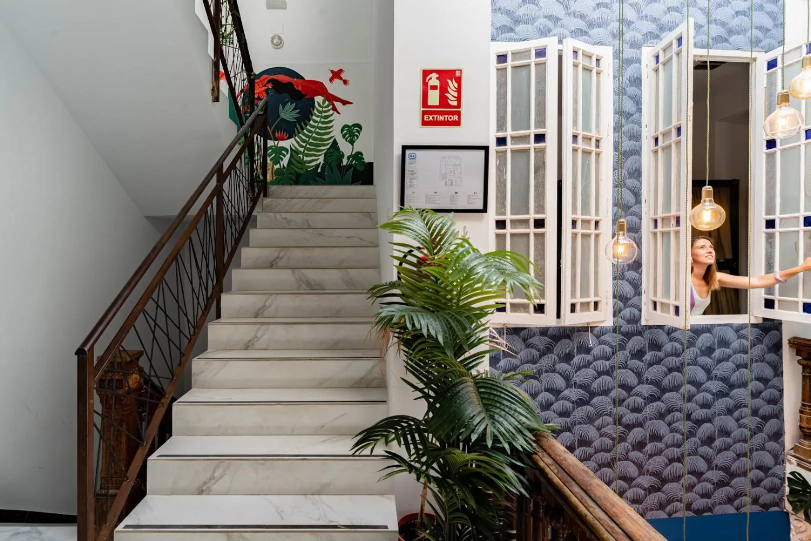 Area and facilities in The Urban Jungle Hostel