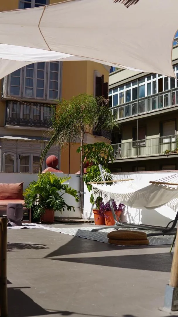 Balcony/Terrace in The Urban Jungle Hostel