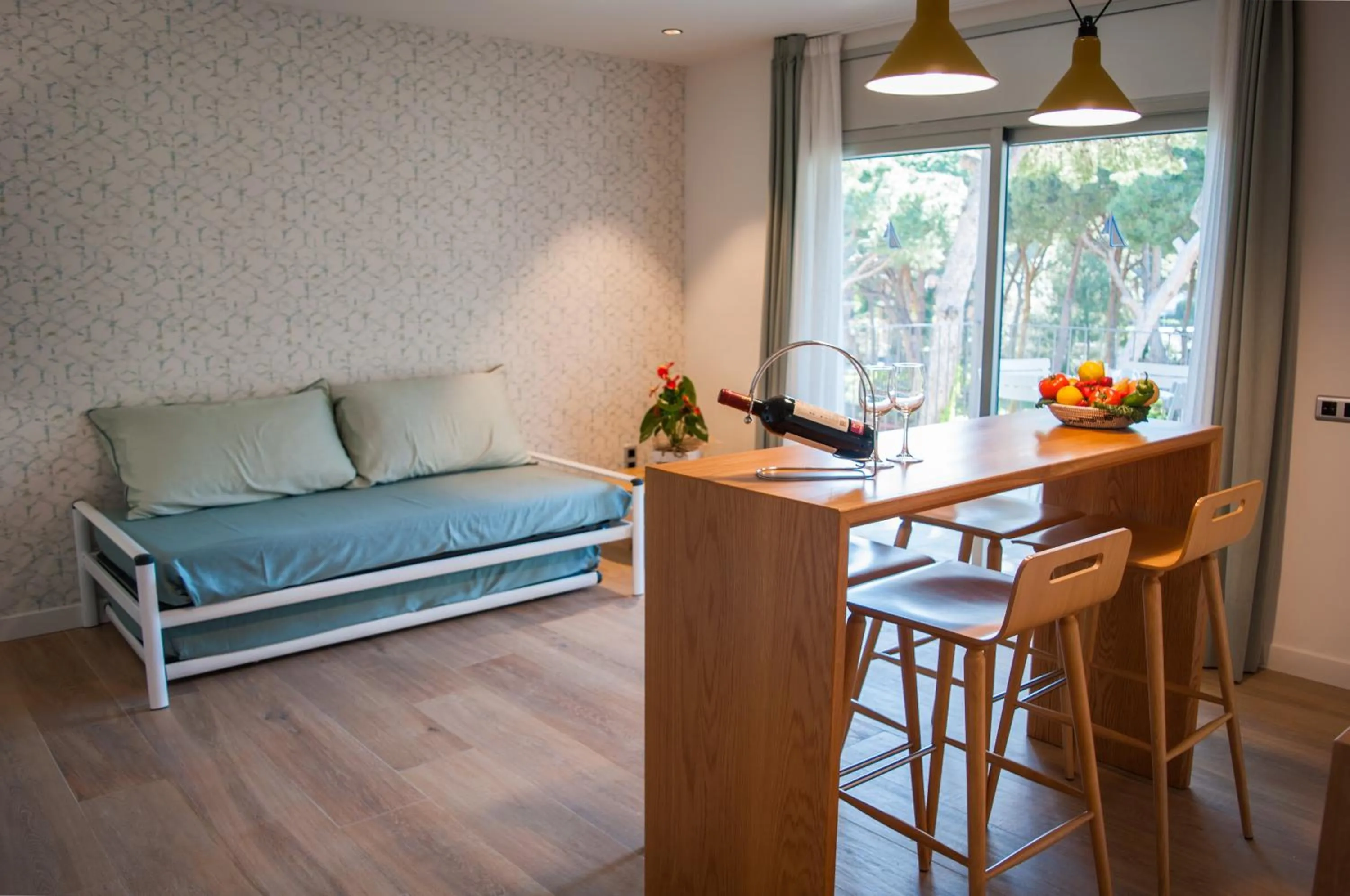 Living room in Apartamentos Porta Coeli