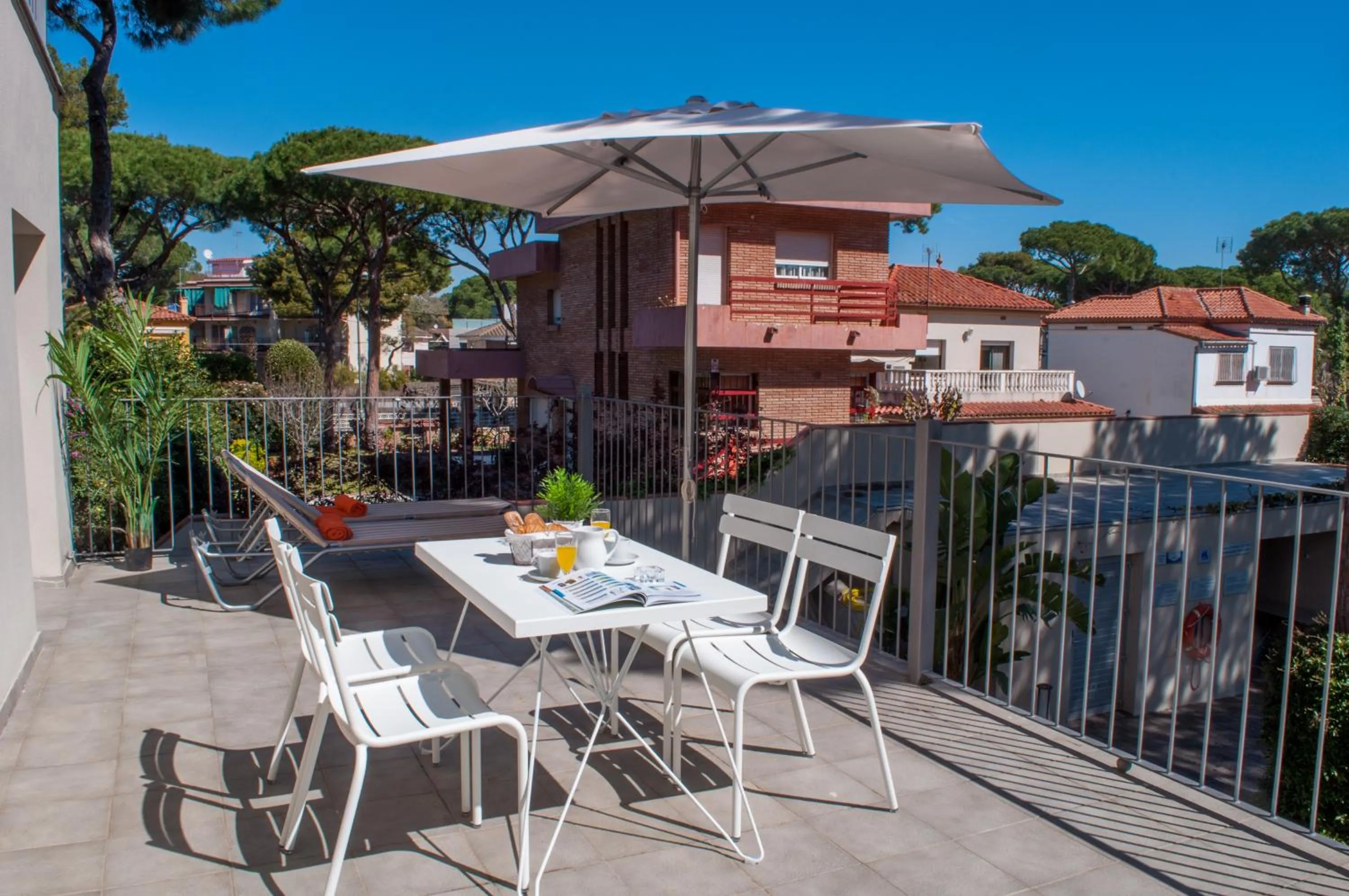 Balcony/Terrace in Apartamentos Porta Coeli