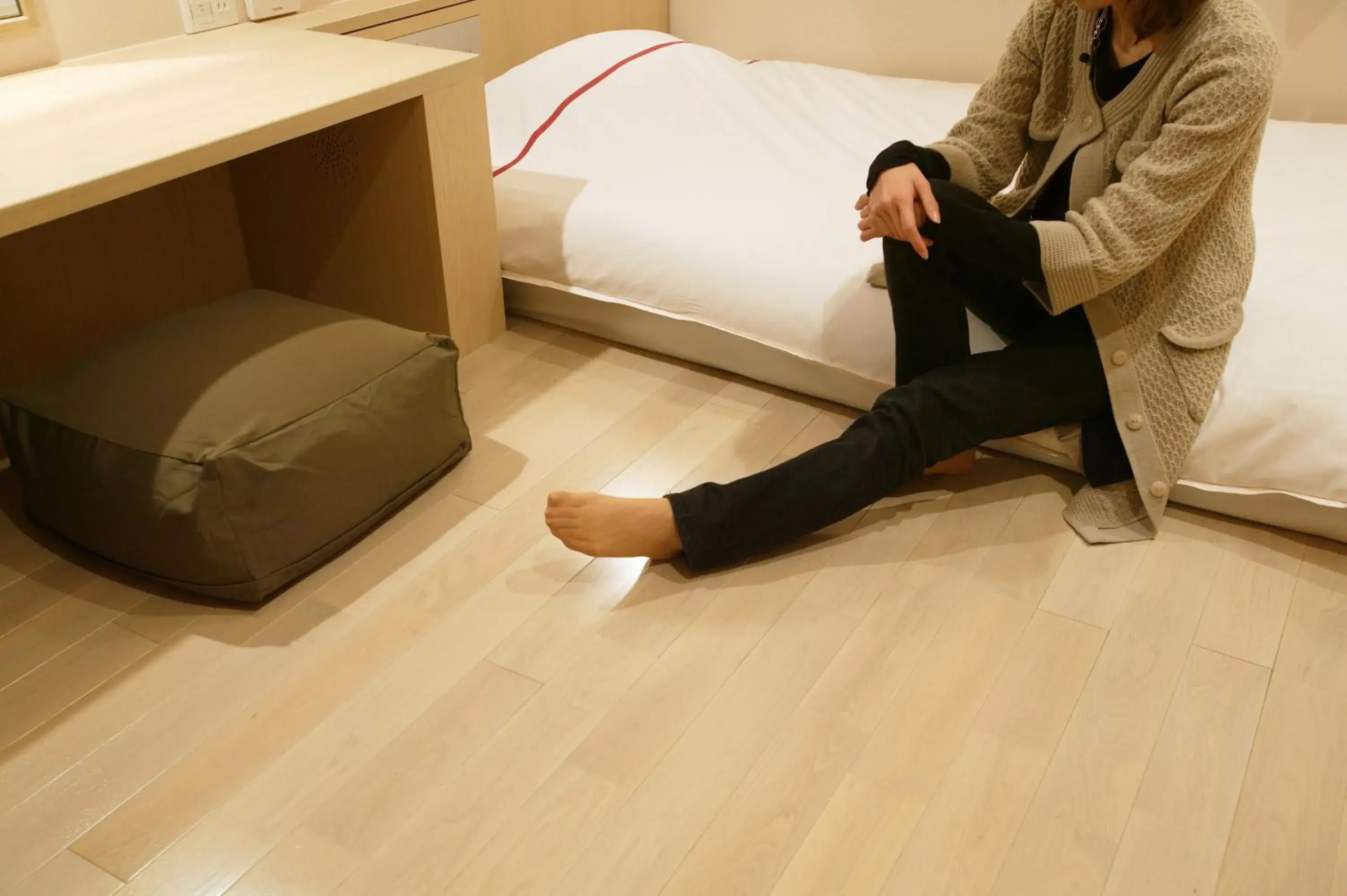 Photo of the whole room, Bed in Okayama View Hotel Photo of the whole room, Bed in Okayama View Hotel