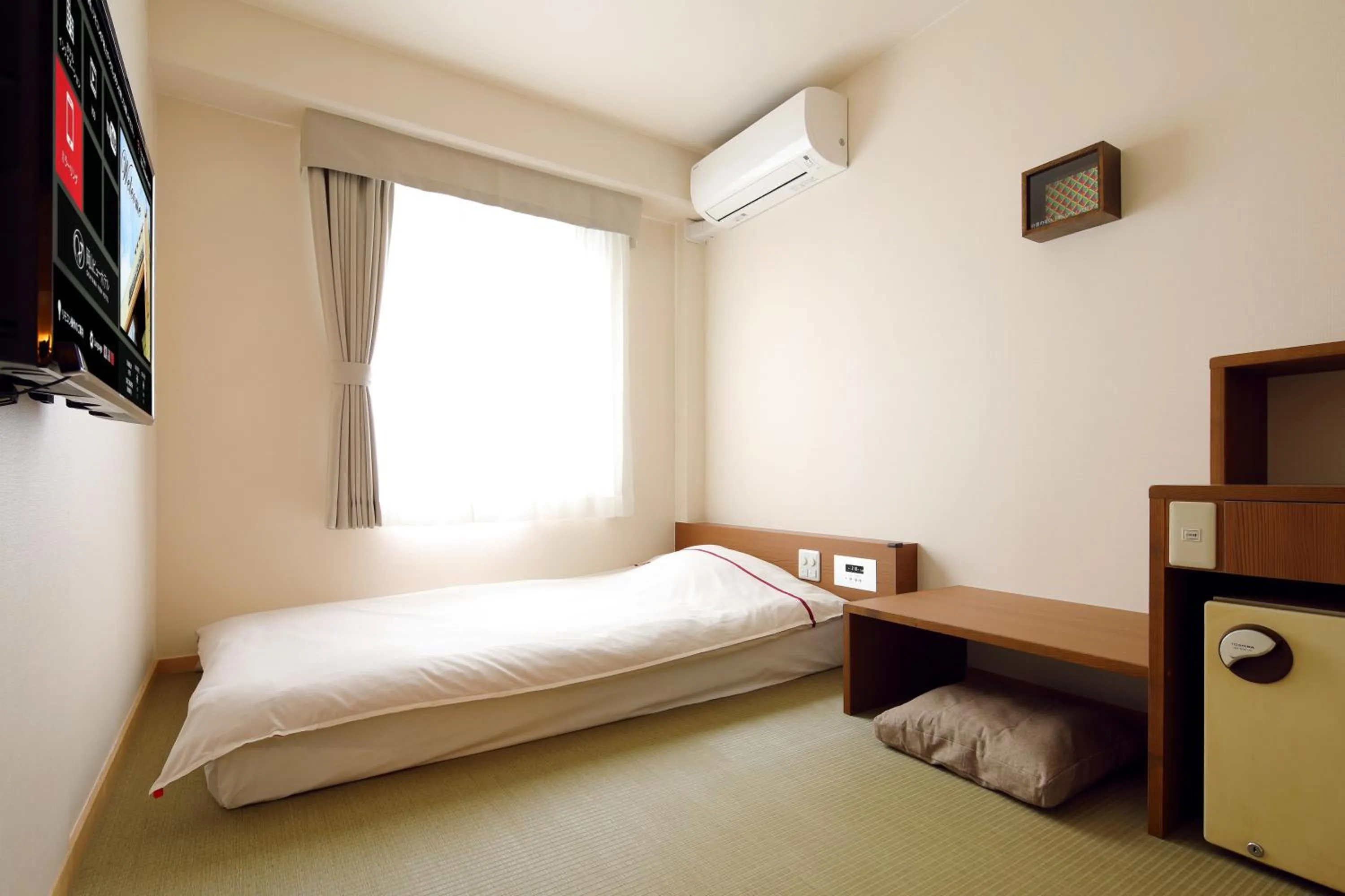 Photo of the whole room, Bed in Okayama View Hotel