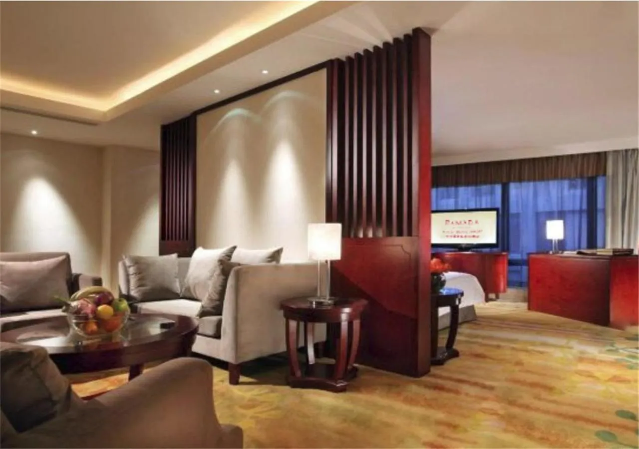 Living room in Ramada by Wyndham Beijing Airport