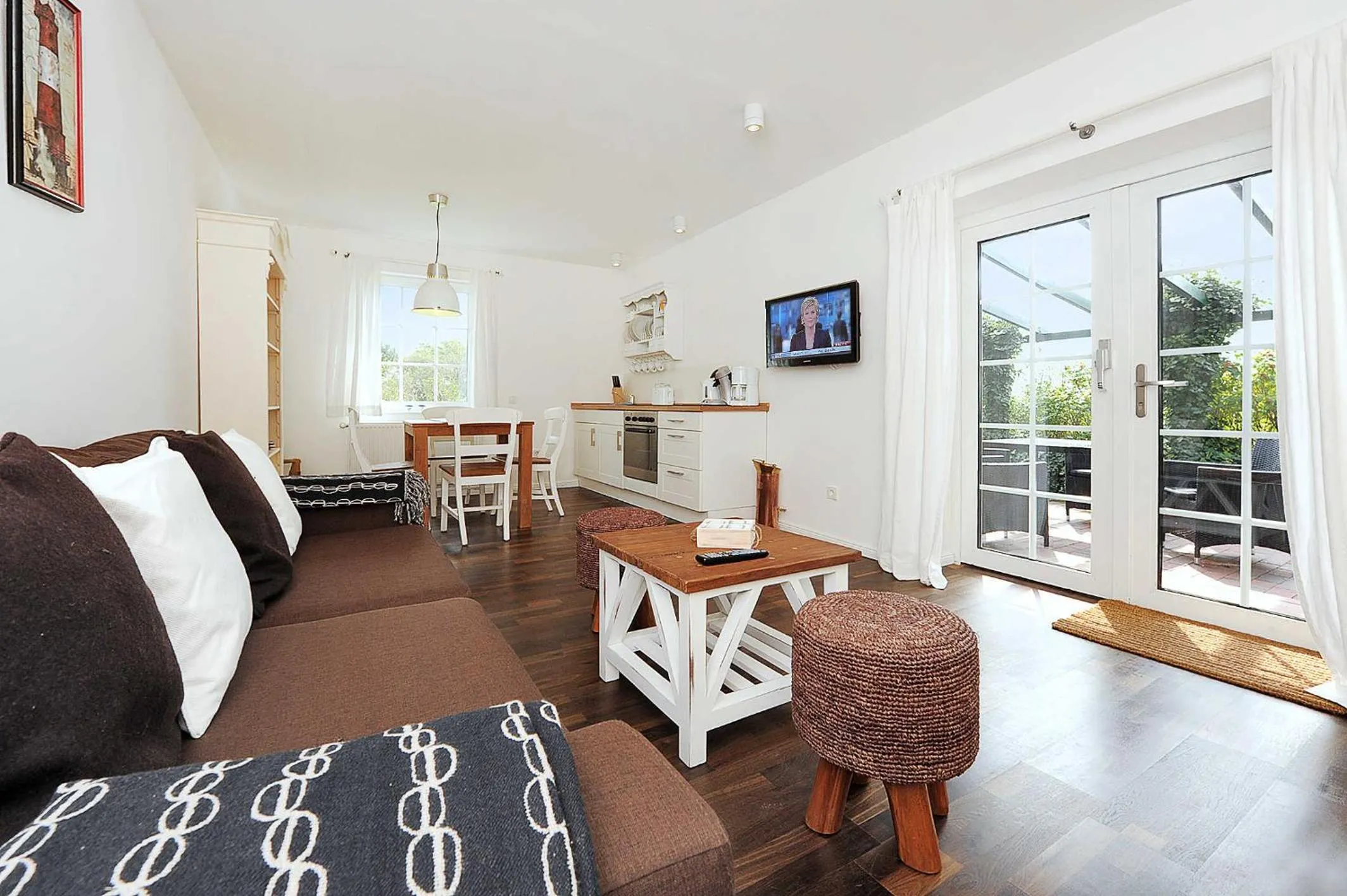 Living room in Landhaus Meer