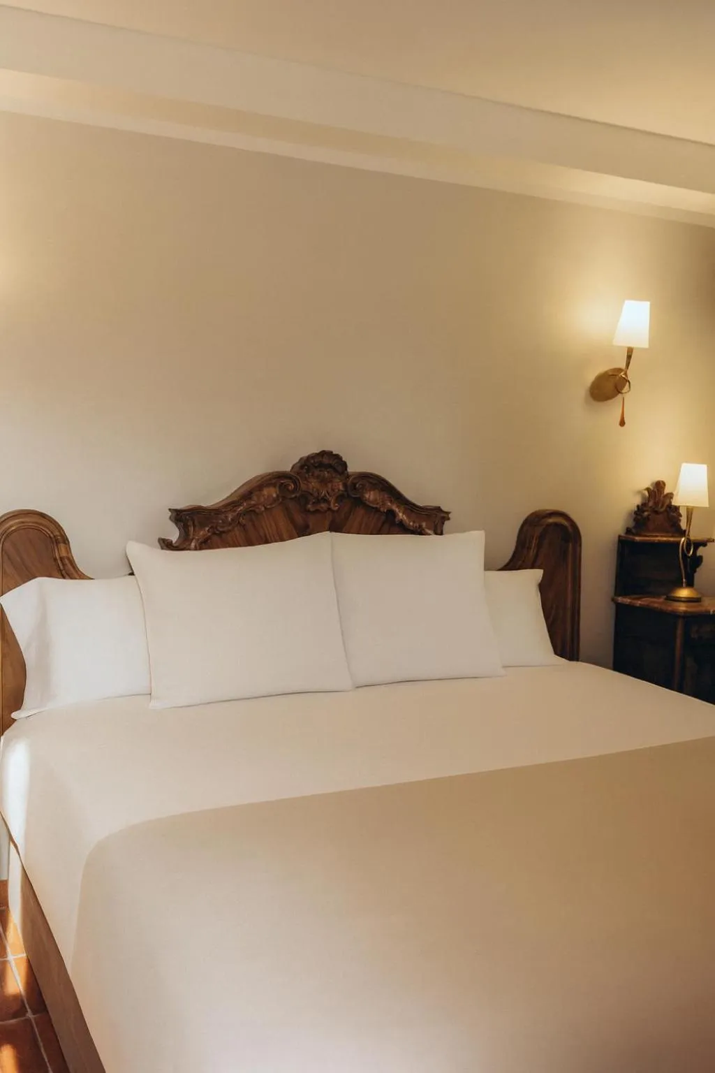 Bed in Hotel Restaurante Doña Anita