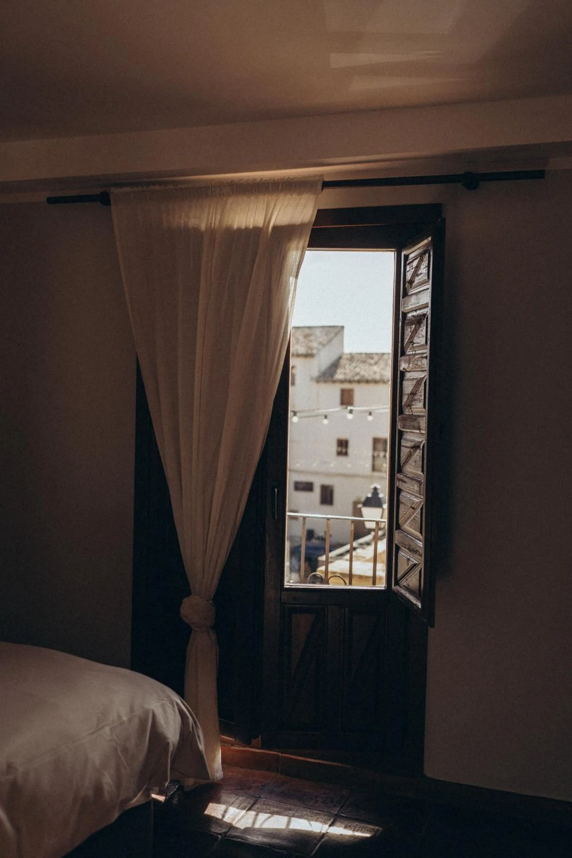 Bed in Hotel Restaurante Doña Anita