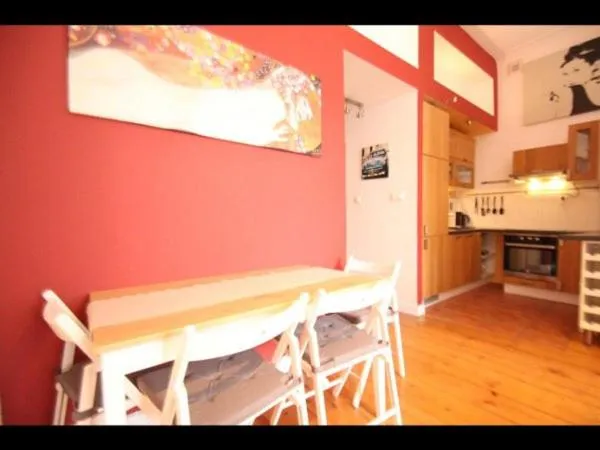 Kitchen or kitchenette in Florianska Gate Luxury Apartments