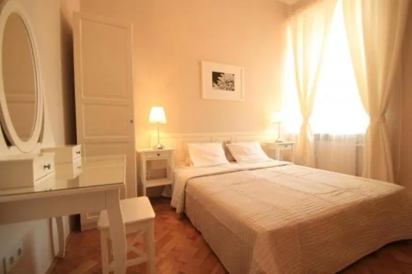 Bed in Florianska Gate Luxury Apartments