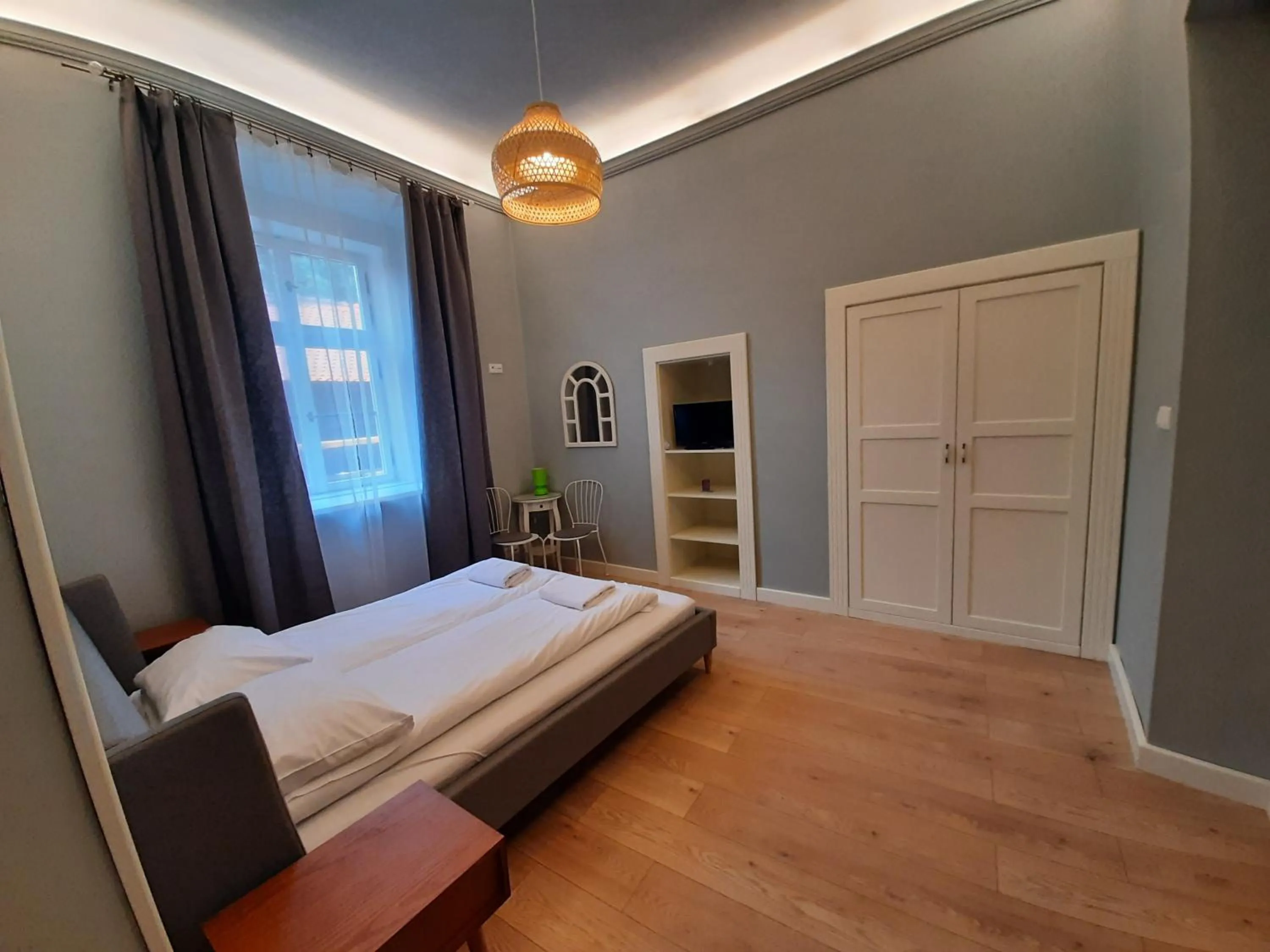 Bed in Florianska Gate Luxury Apartments