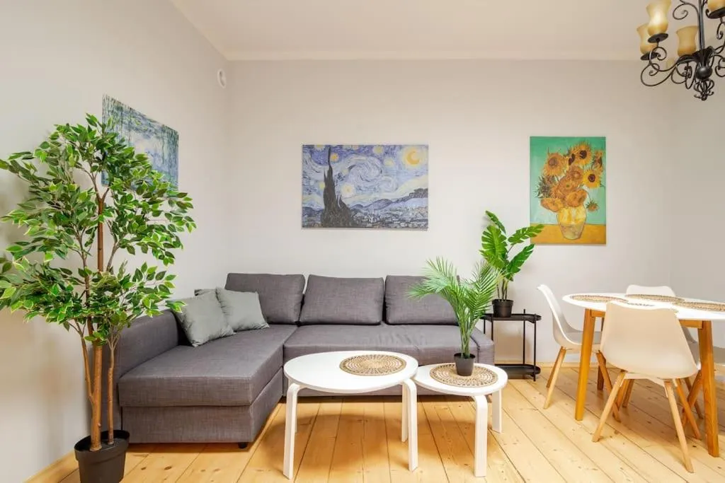 Living room in Florianska Gate Luxury Apartments