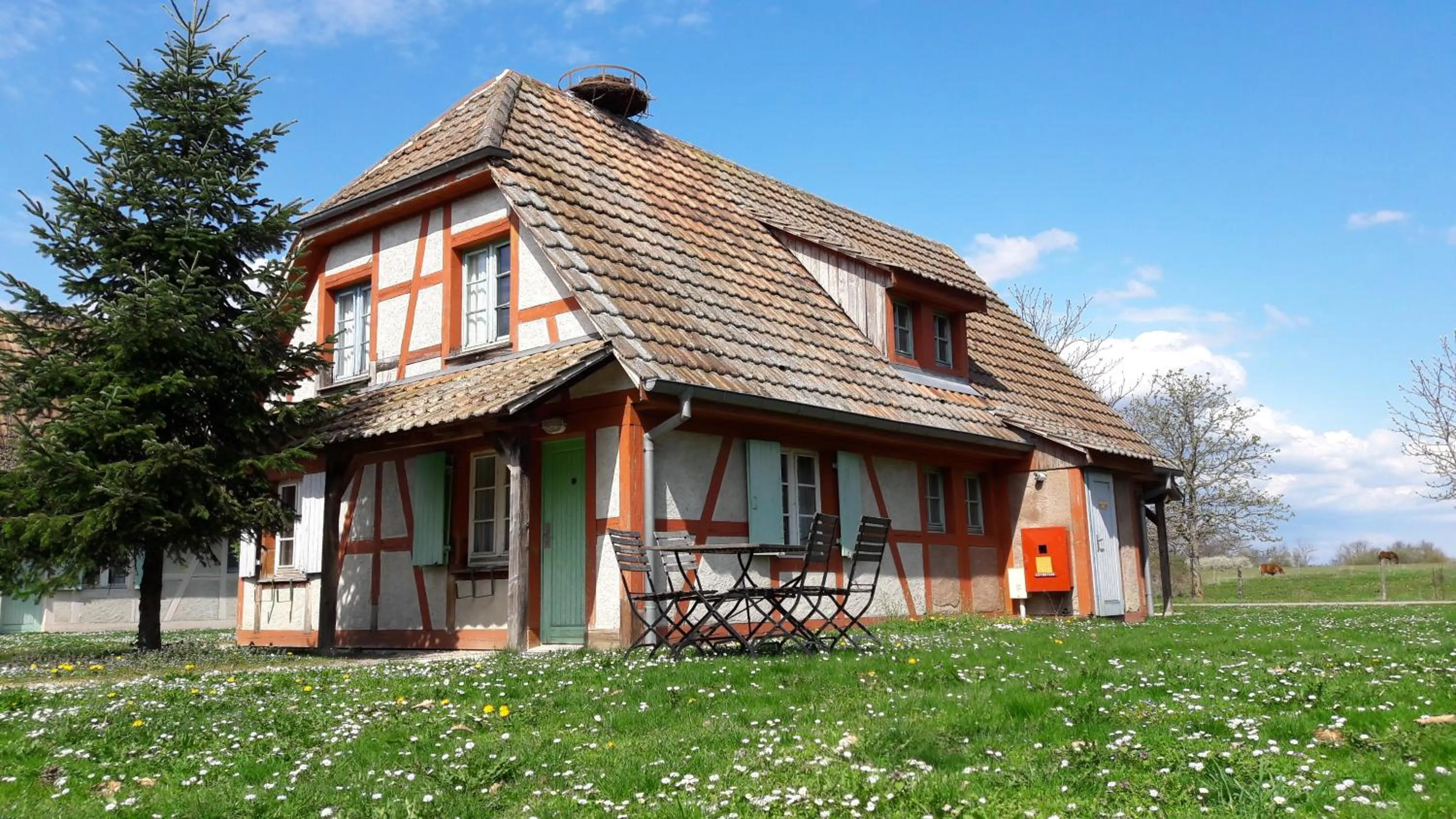 Garden in Les Loges de l'Ecomusée D'Alsace