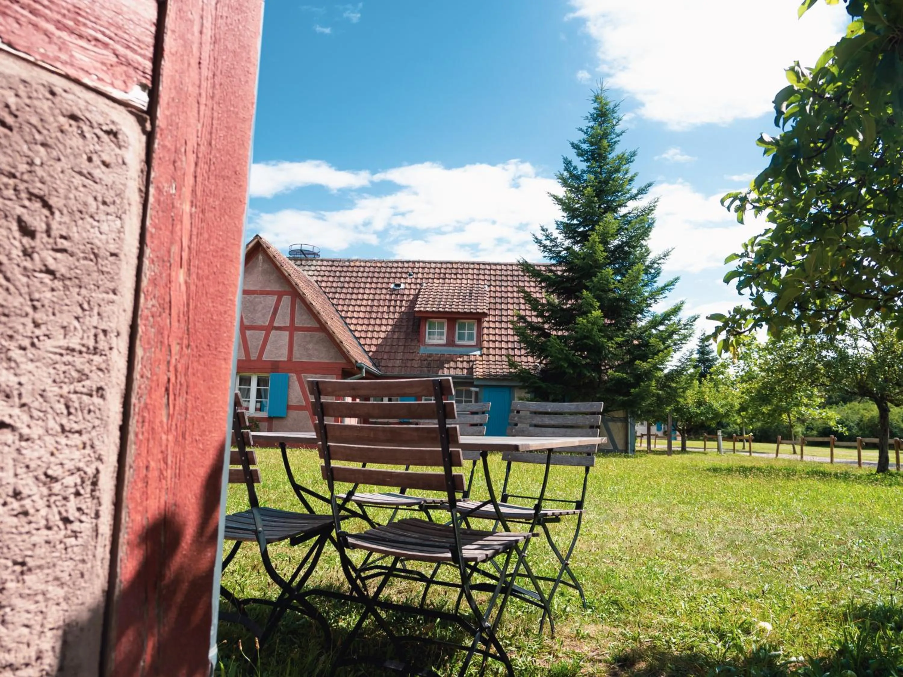 Garden in Les Loges de l'Ecomusée D'Alsace