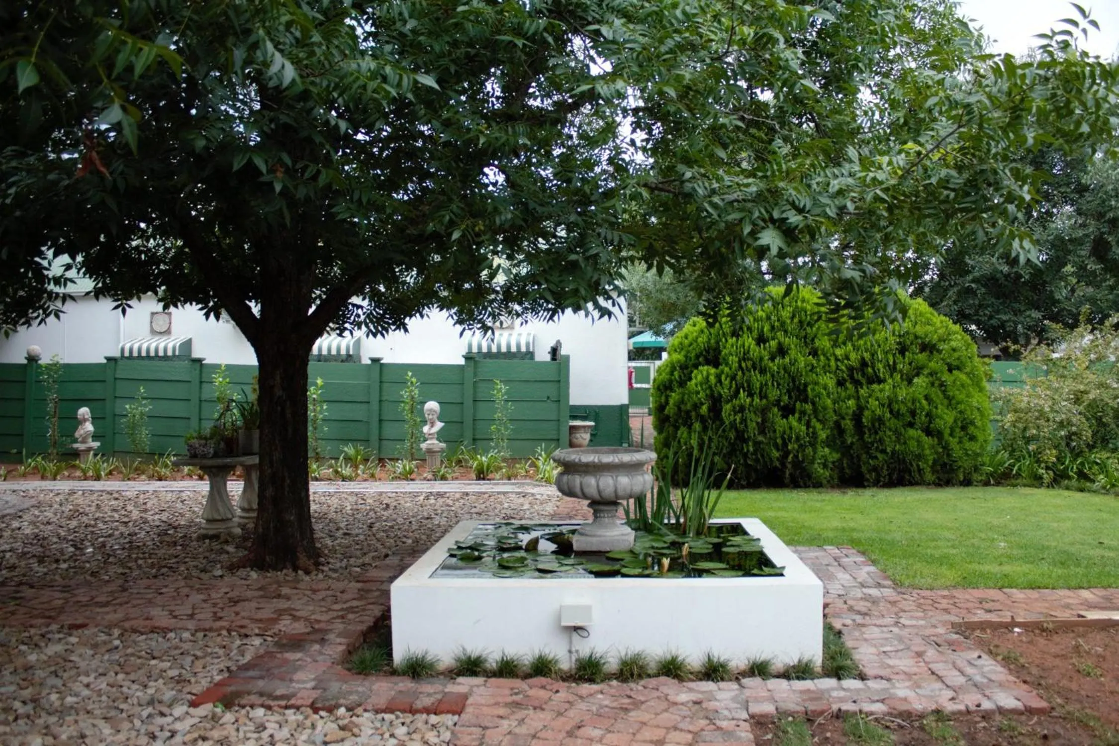 Garden in Lockerbie Lodge