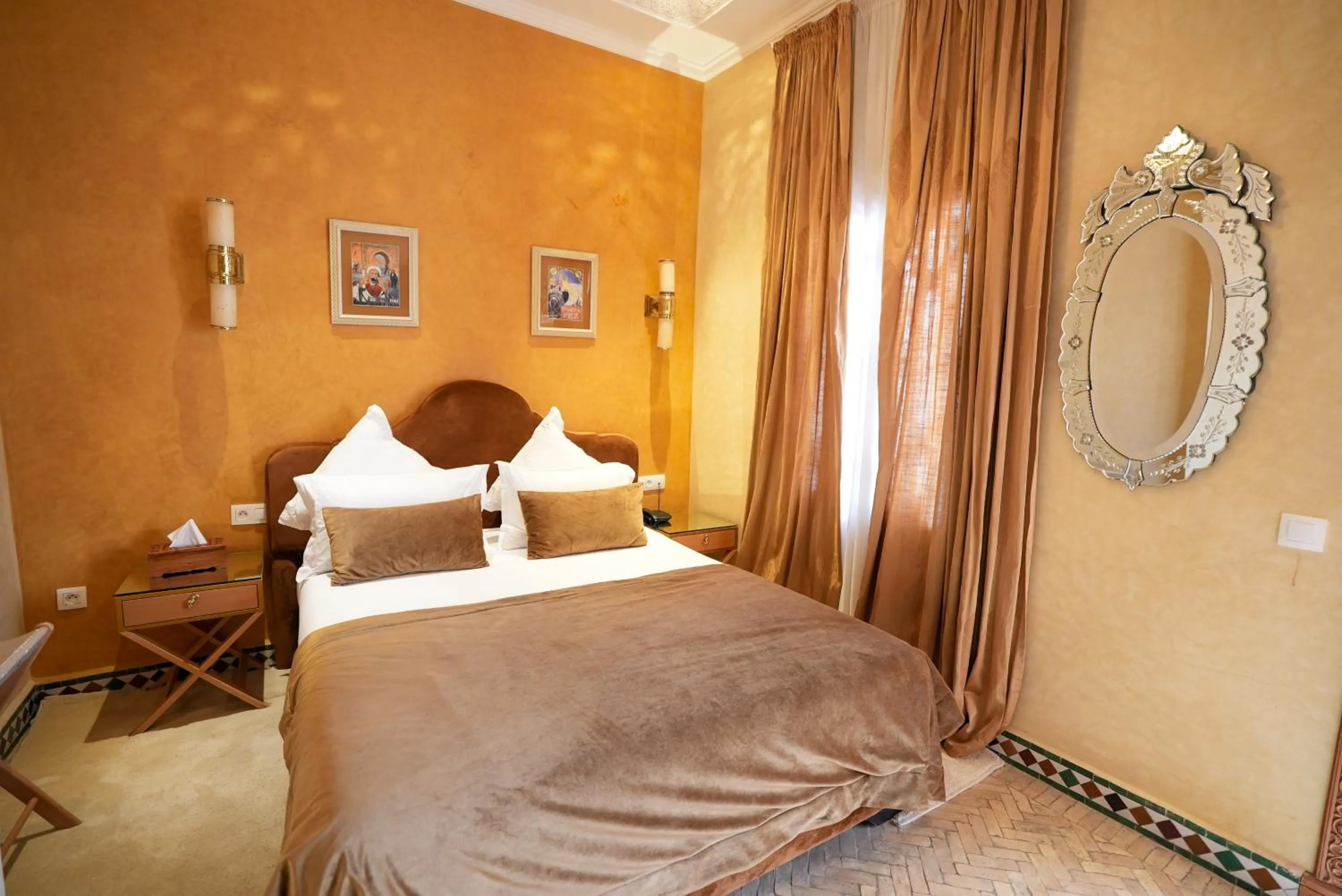 Bed in Palais Zahia Hotel & Spa