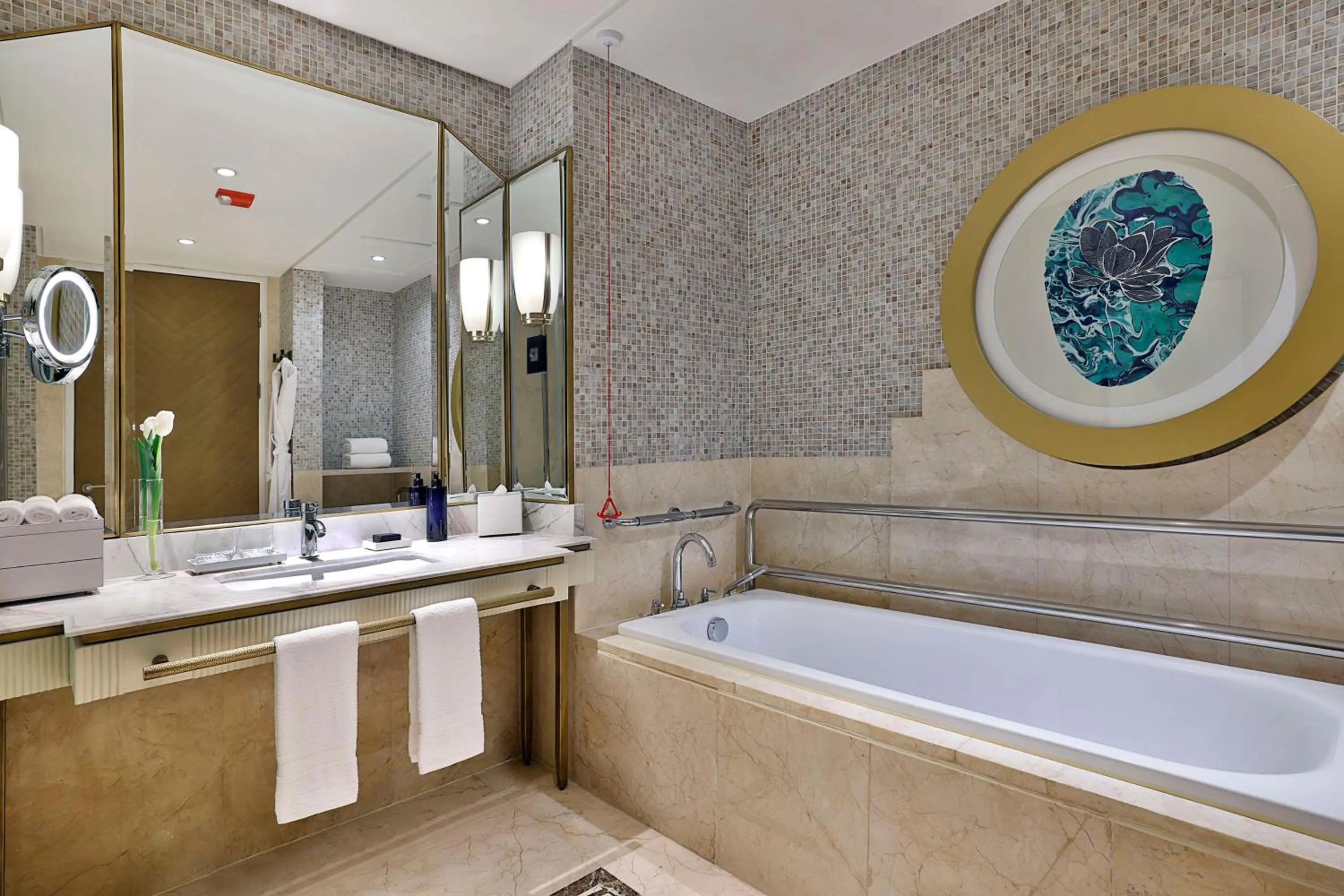 Bathroom in Waldorf Astoria Cairo Heliopolis