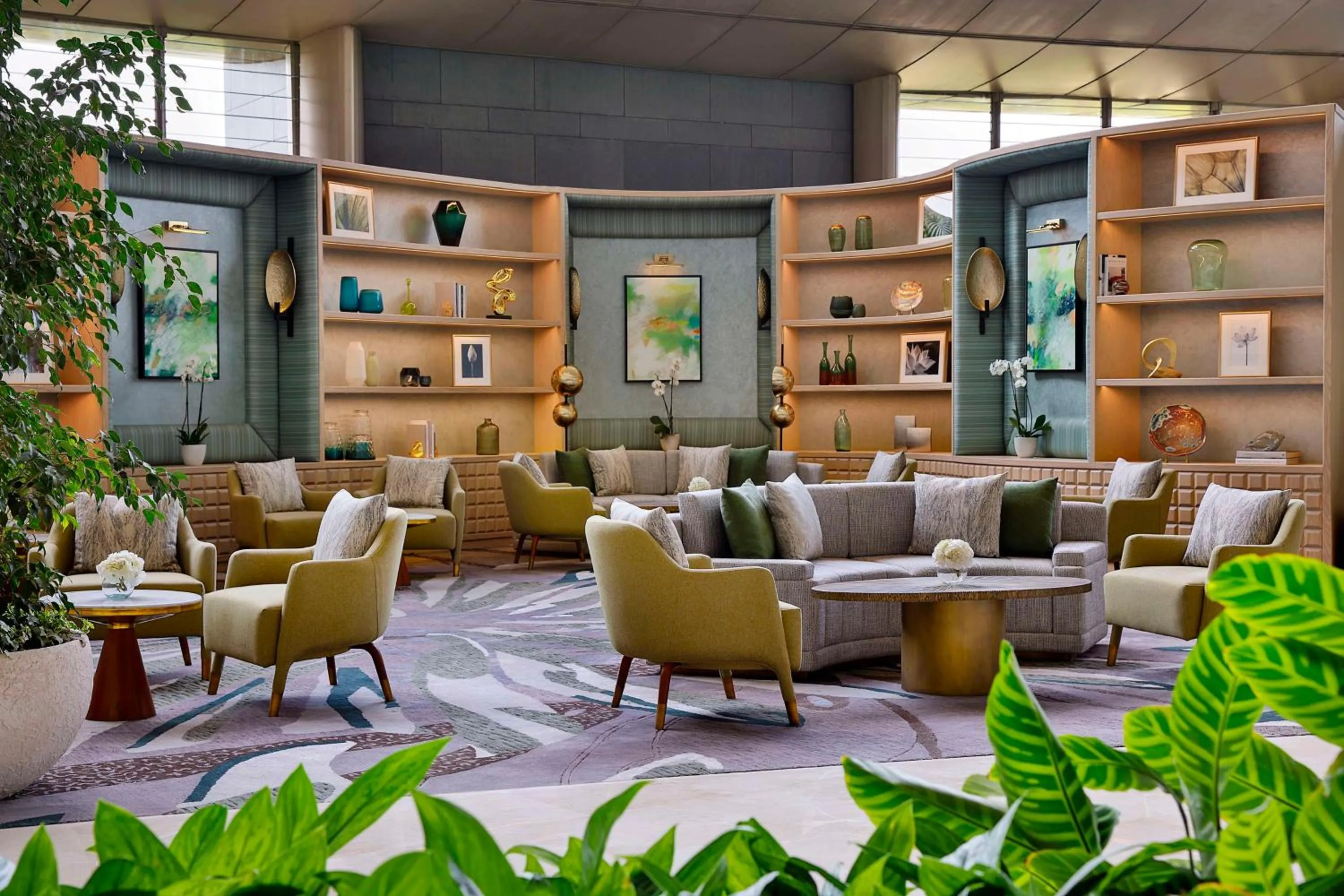 Lobby or reception in Waldorf Astoria Cairo Heliopolis