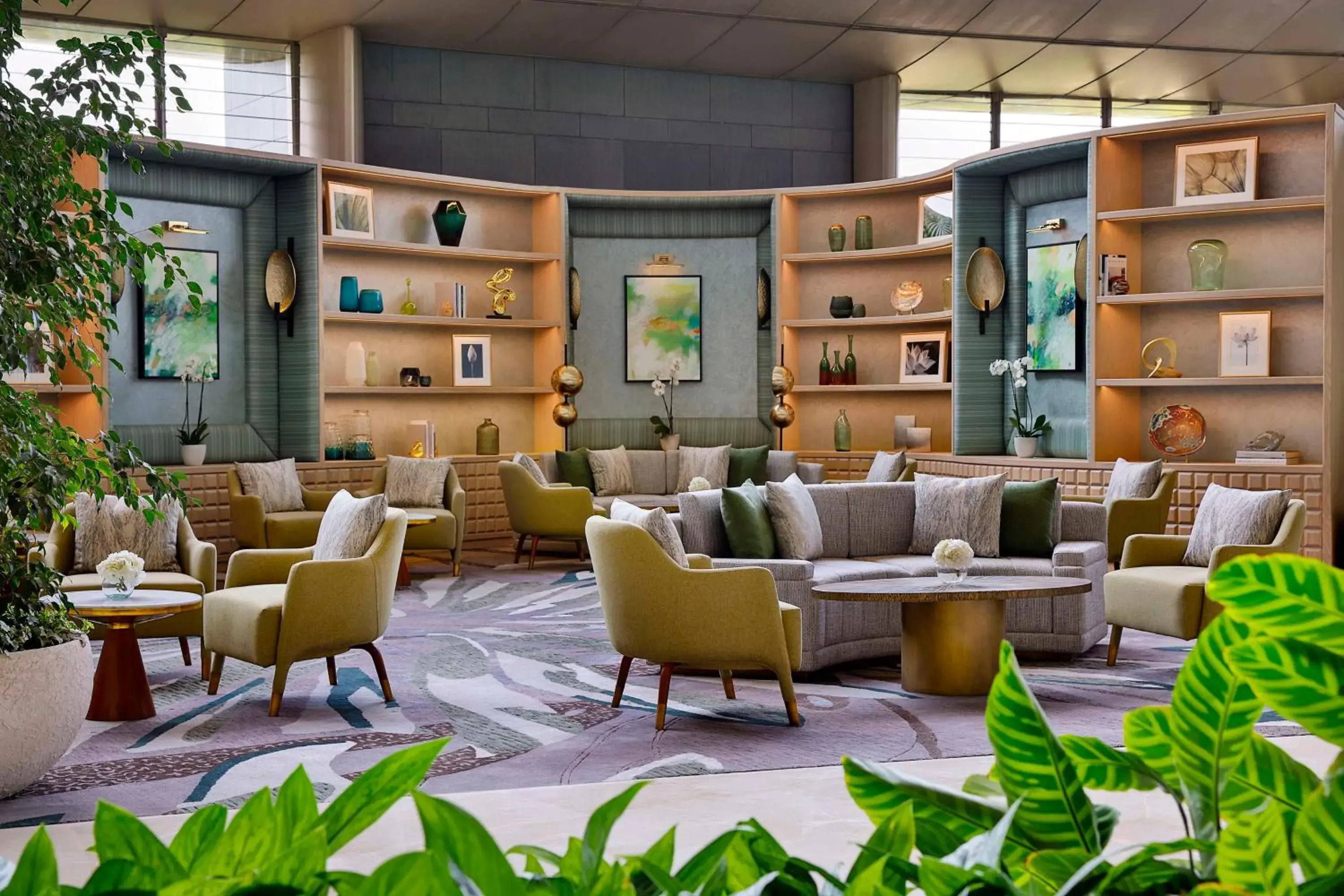 Lobby or reception in Waldorf Astoria Cairo Heliopolis Lobby or reception in Waldorf Astoria Cairo Heliopolis