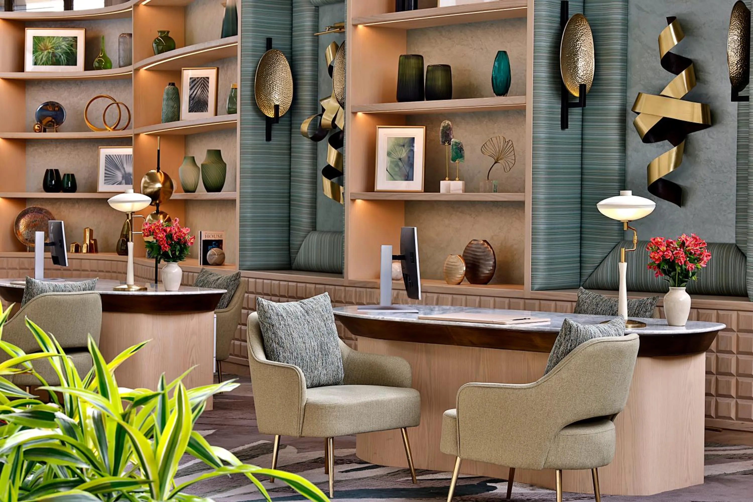 Lobby or reception in Waldorf Astoria Cairo Heliopolis